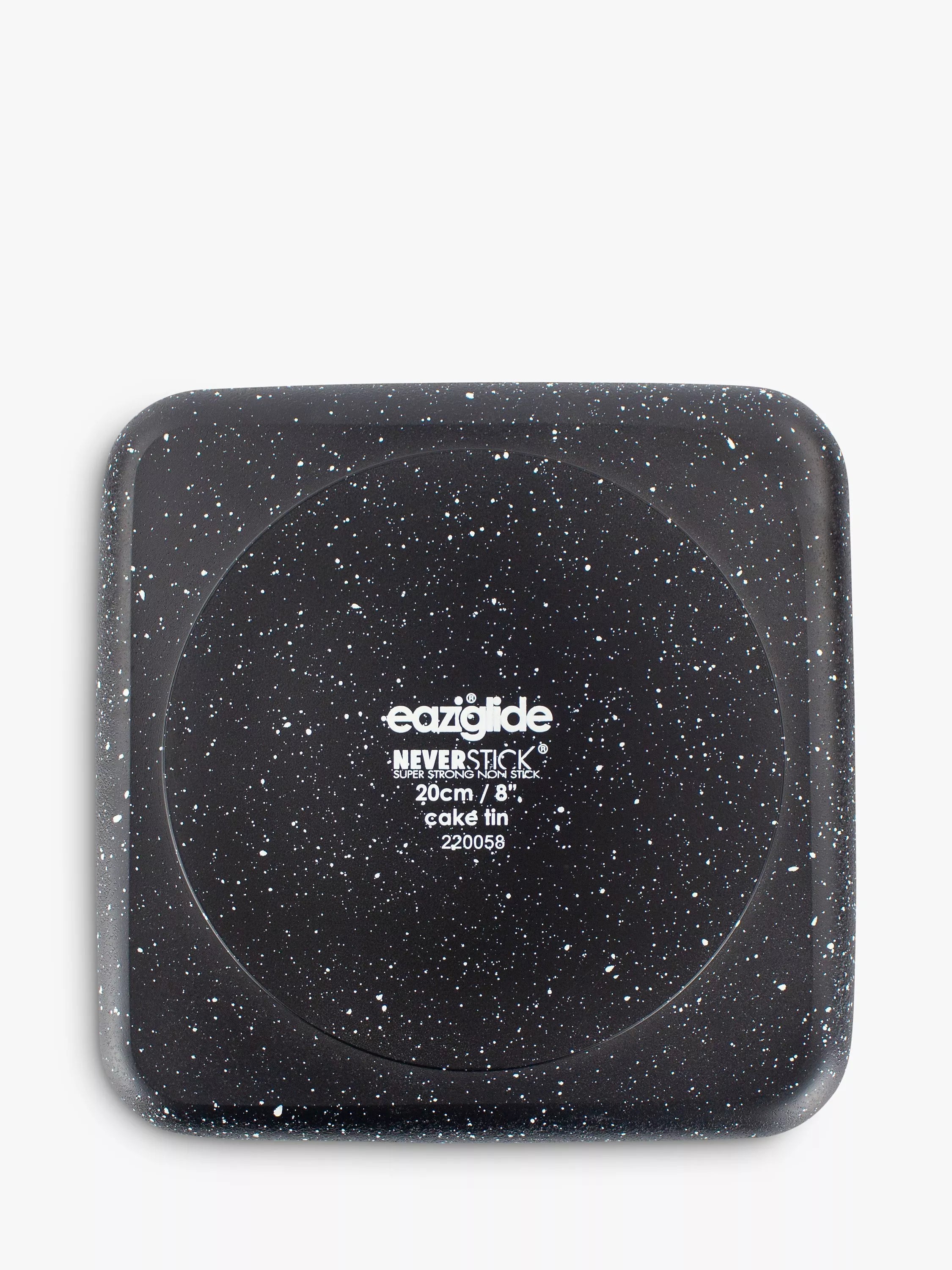 Eaziglide Neverstick non-stick square brownie tin 20cm, imported from the UK