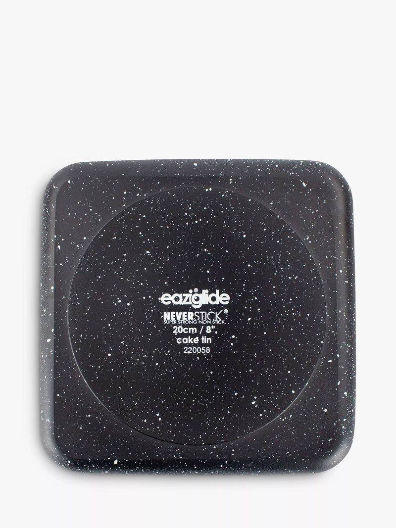 Eaziglide Neverstick non-stick square brownie tin 20cm, imported from the UK
