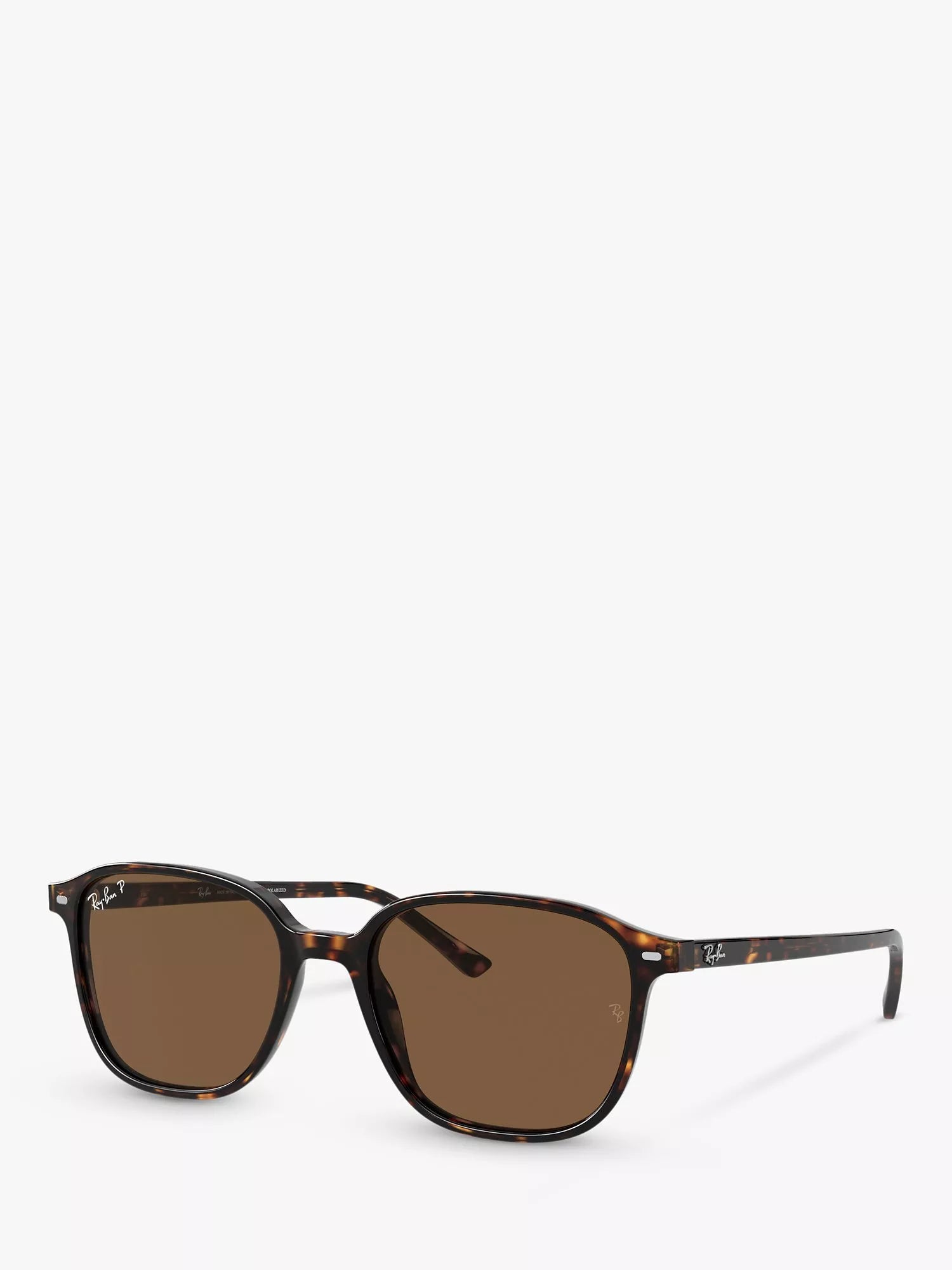 Ray-Ban RB2193 Unisex Polarised Square Sunglasses Black 53mm
