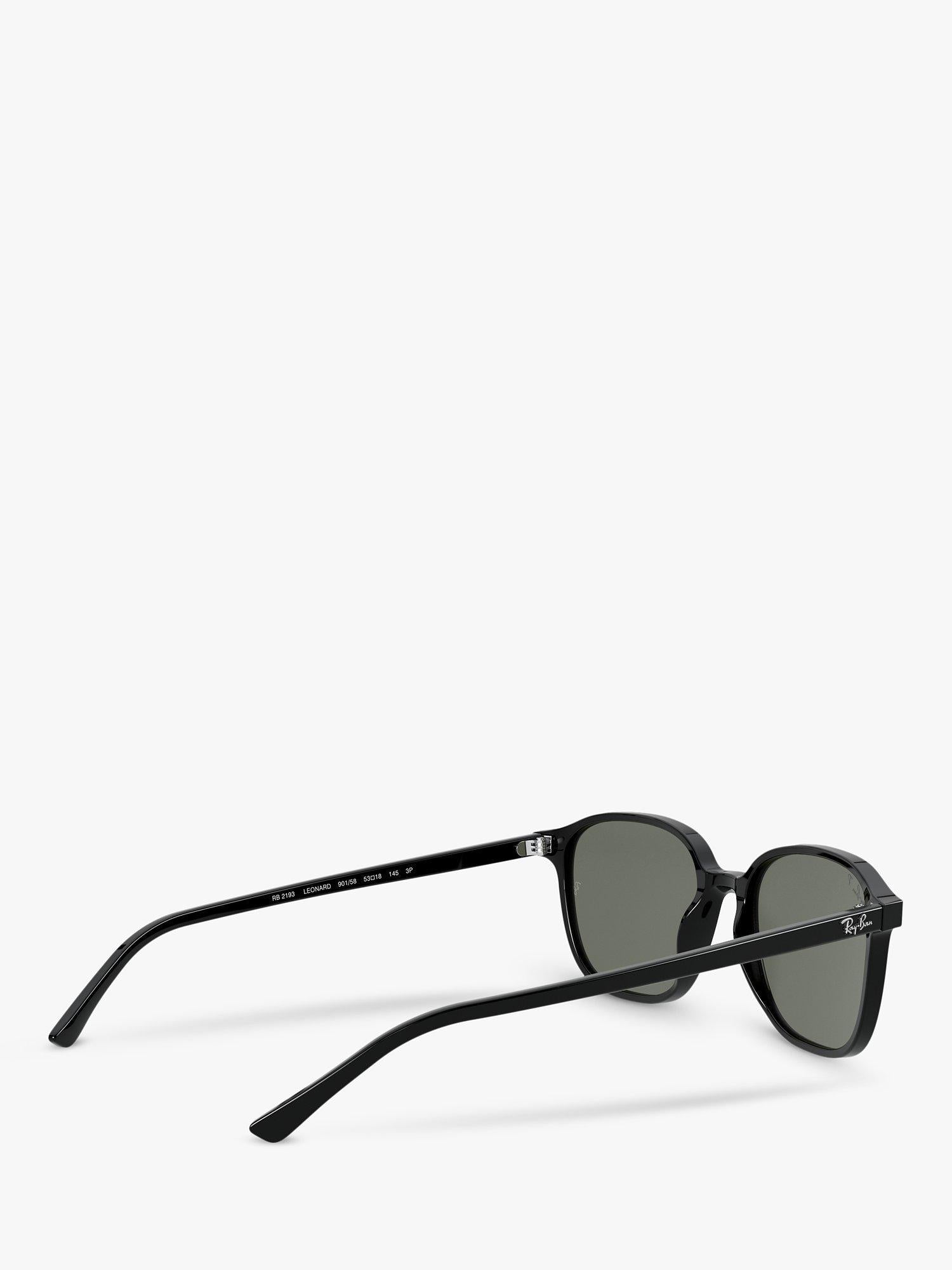 Ray-Ban RB2193 polarised square sunglasses black frame - British product