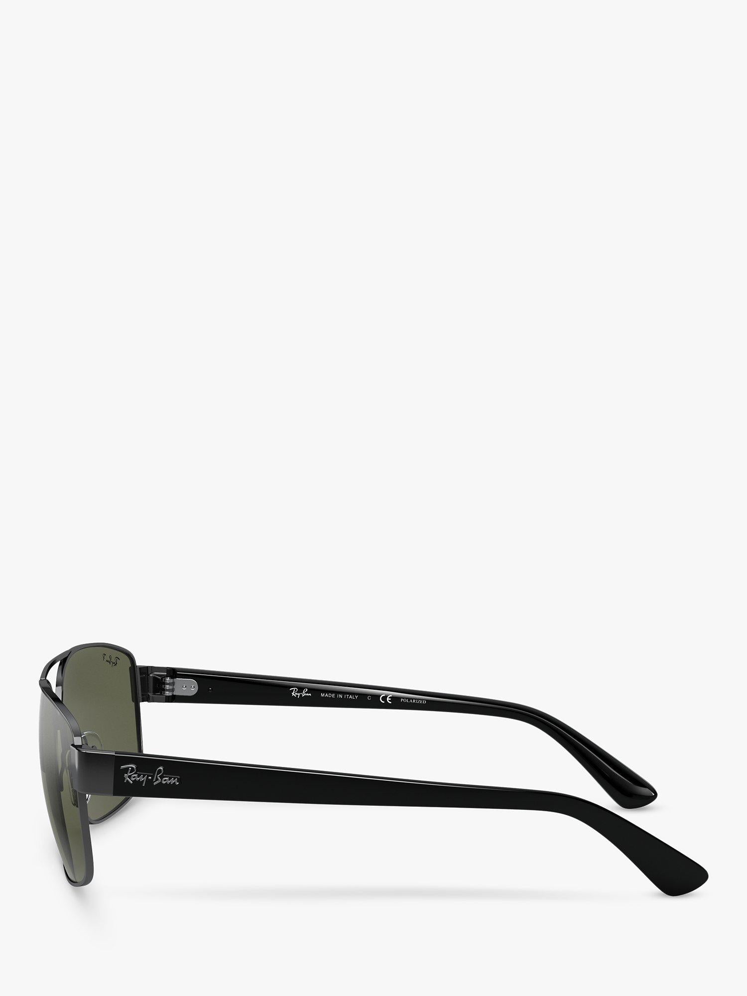 Ray-Ban rectangular polarised sunglasses RB3663 (British brand)
