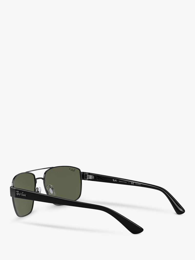 Ray-Ban rectangular polarised sunglasses RB3663 (British brand)