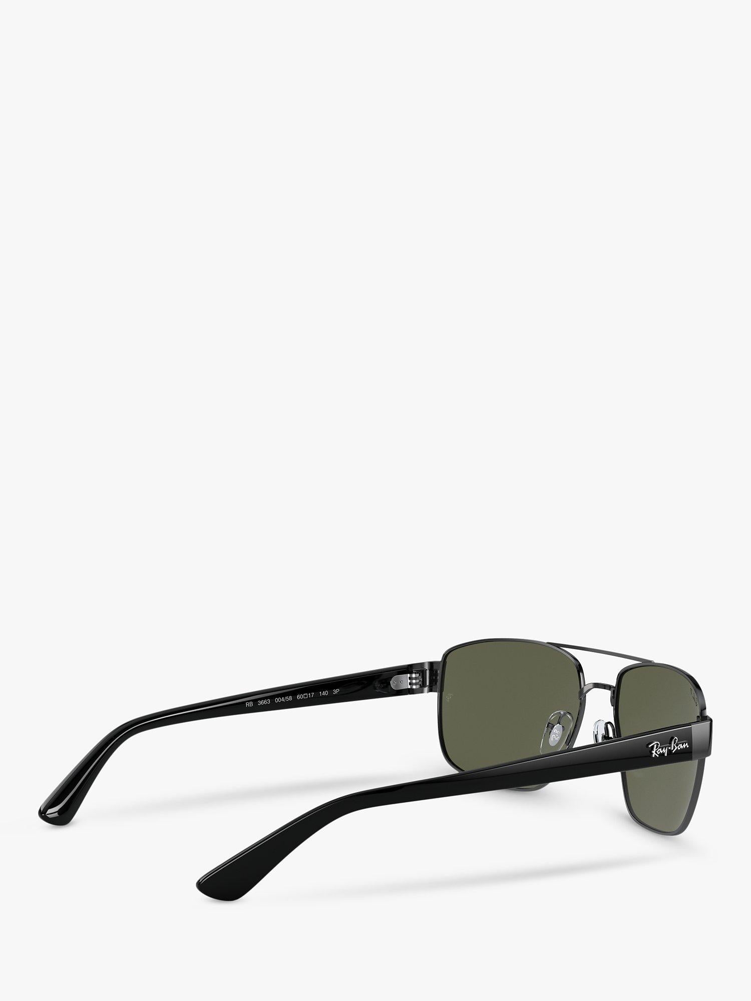 Ray-Ban rectangular polarised sunglasses RB3663 (British brand)