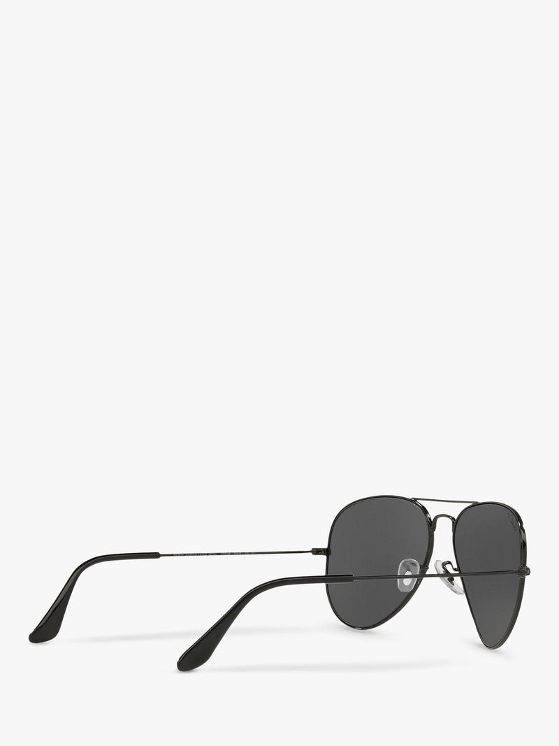 Ray-Ban aviator sunglasses polarised black grey 58mm, imported from the UK