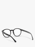 Emporio Armani oval sunglasses black frame 52mm, imported from the UK