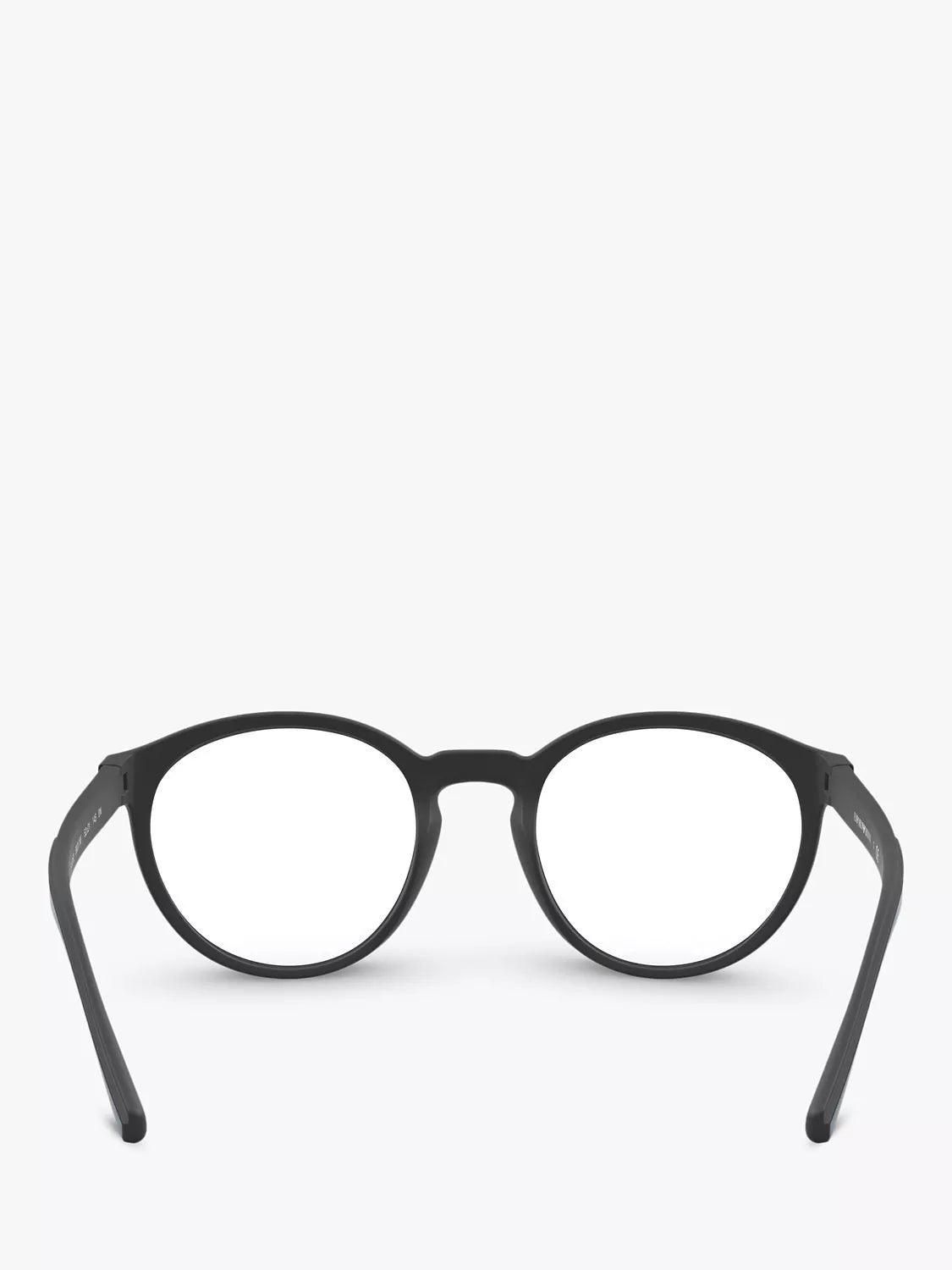 Emporio Armani oval sunglasses black frame 52mm, imported from the UK