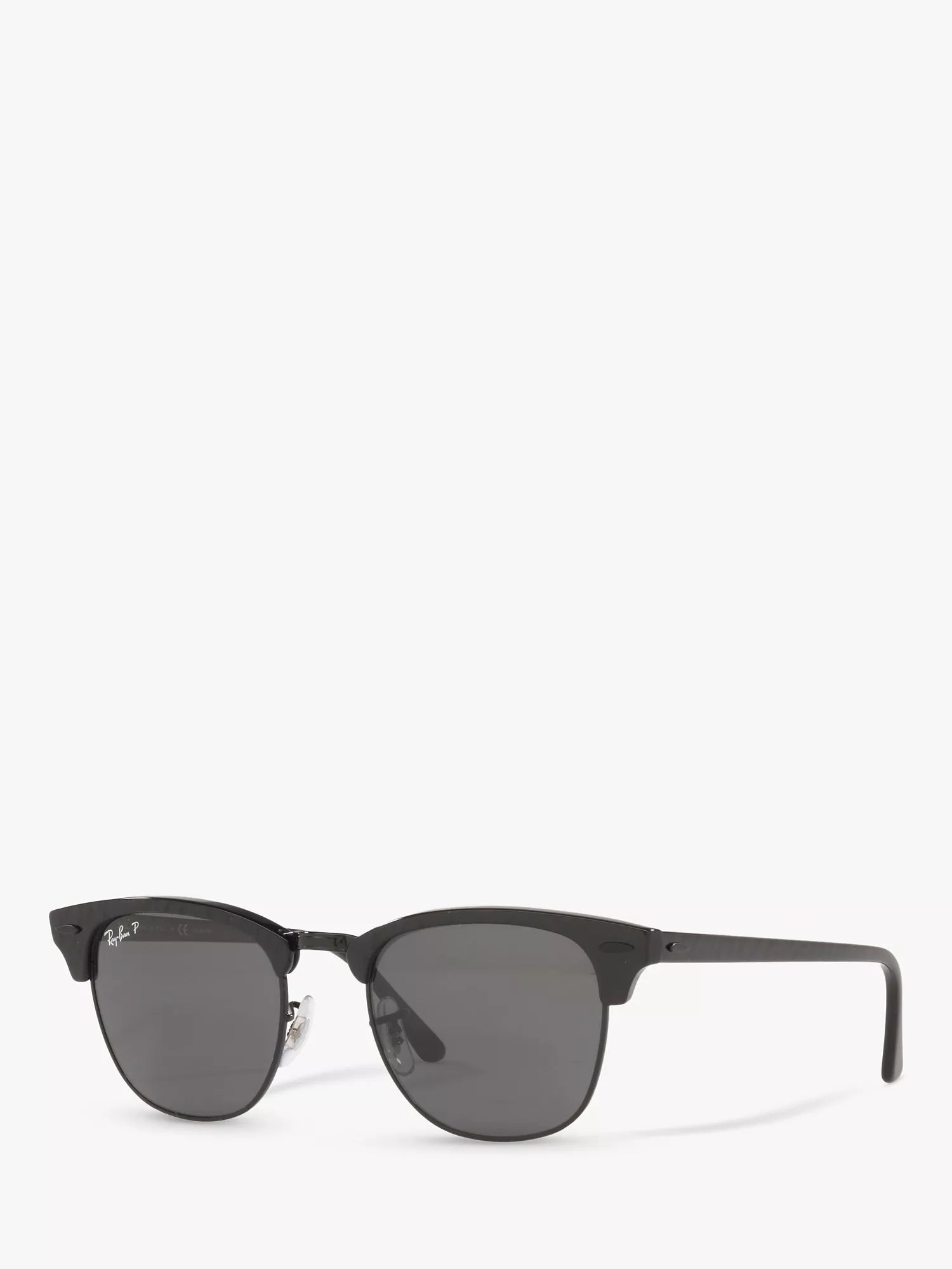 Ray-Ban Clubmaster polarised sunglasses black grey - British product