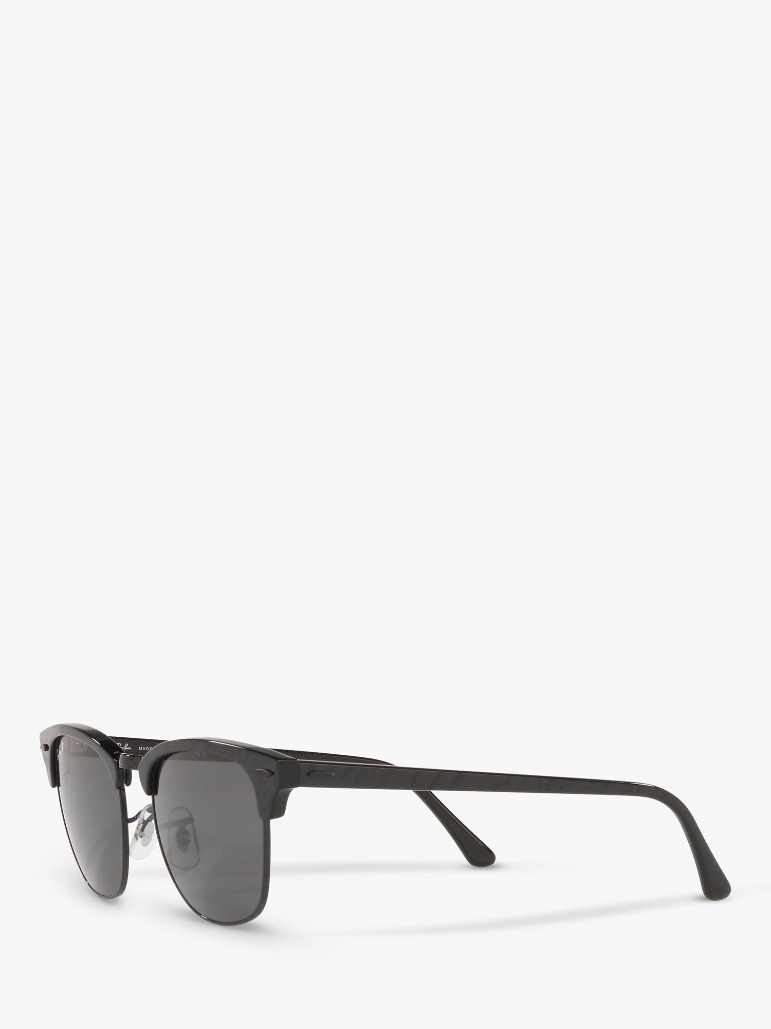 Ray-Ban Clubmaster polarised sunglasses black grey - British product