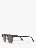 Ray-Ban Clubmaster polarised sunglasses black grey - British product