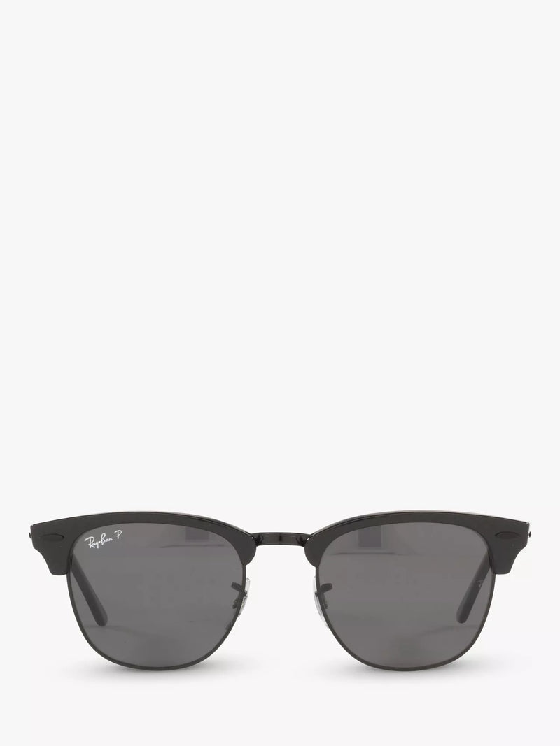 Ray-Ban Clubmaster polarised sunglasses black grey - British product