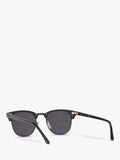 Ray-Ban Clubmaster polarised sunglasses black grey - British product