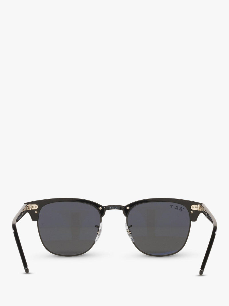 Ray-Ban Clubmaster polarised sunglasses black grey - British product