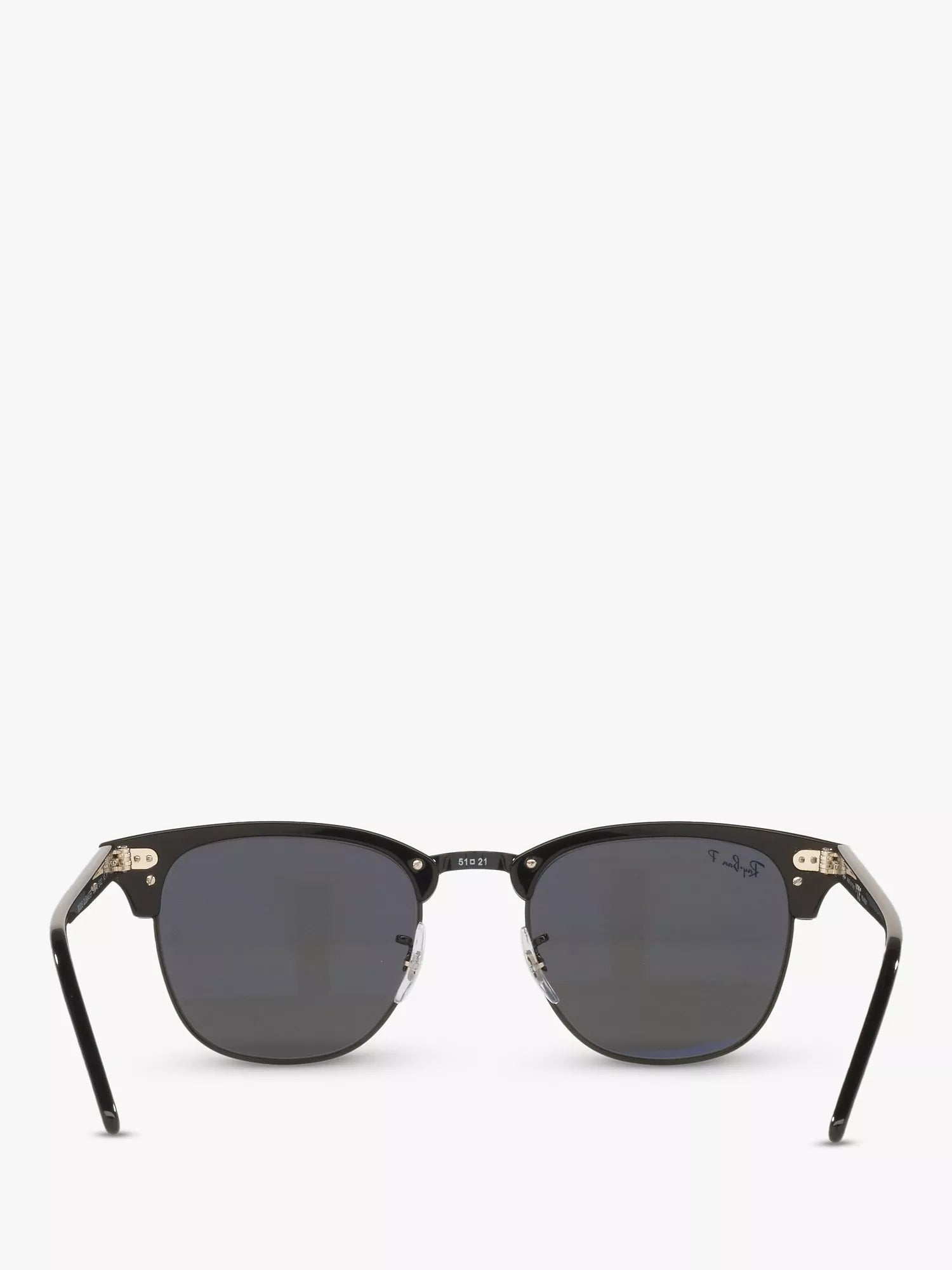 Ray-Ban Clubmaster polarised sunglasses black grey - British product