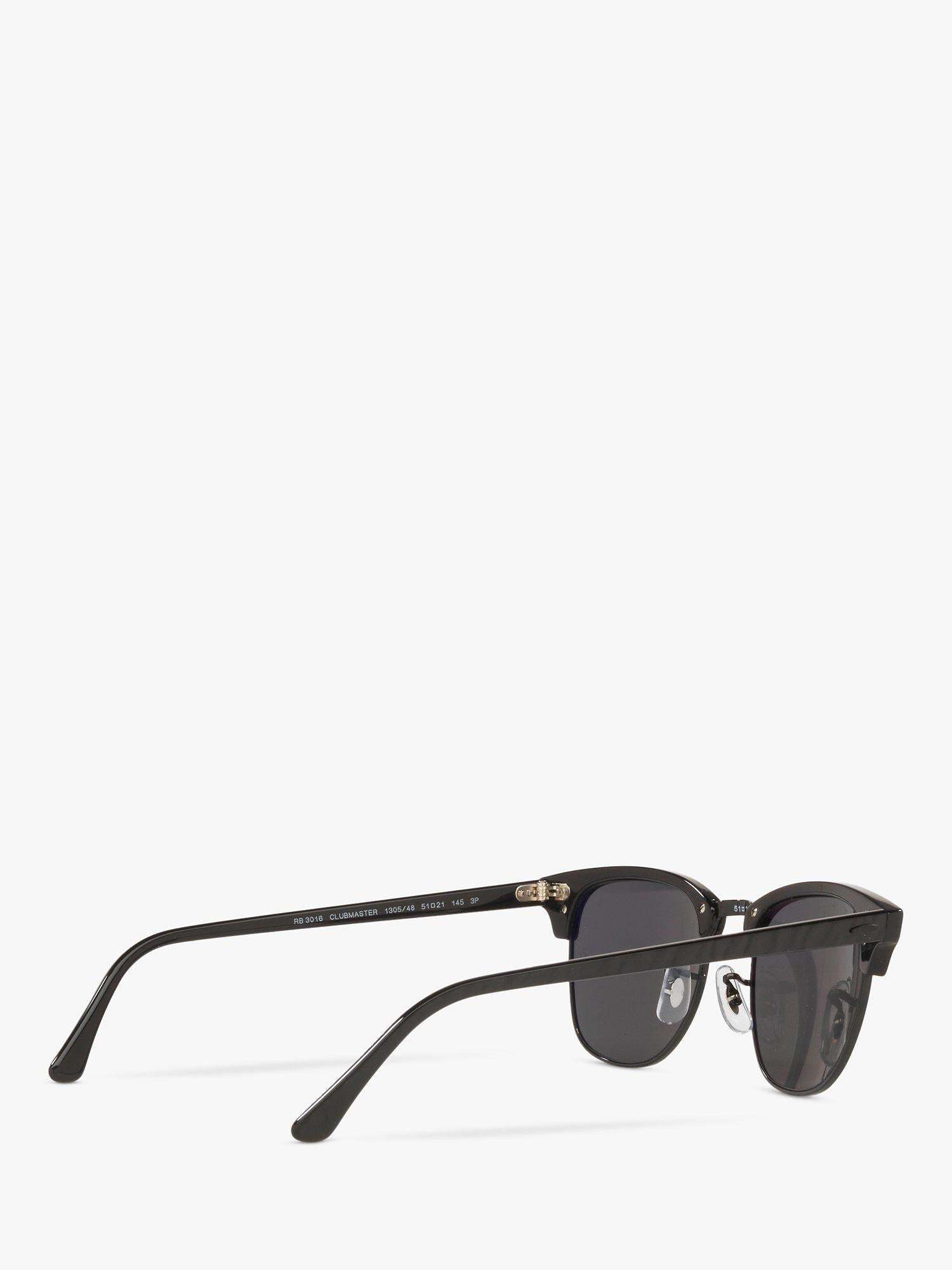 Ray-Ban Clubmaster polarised sunglasses black grey - British product
