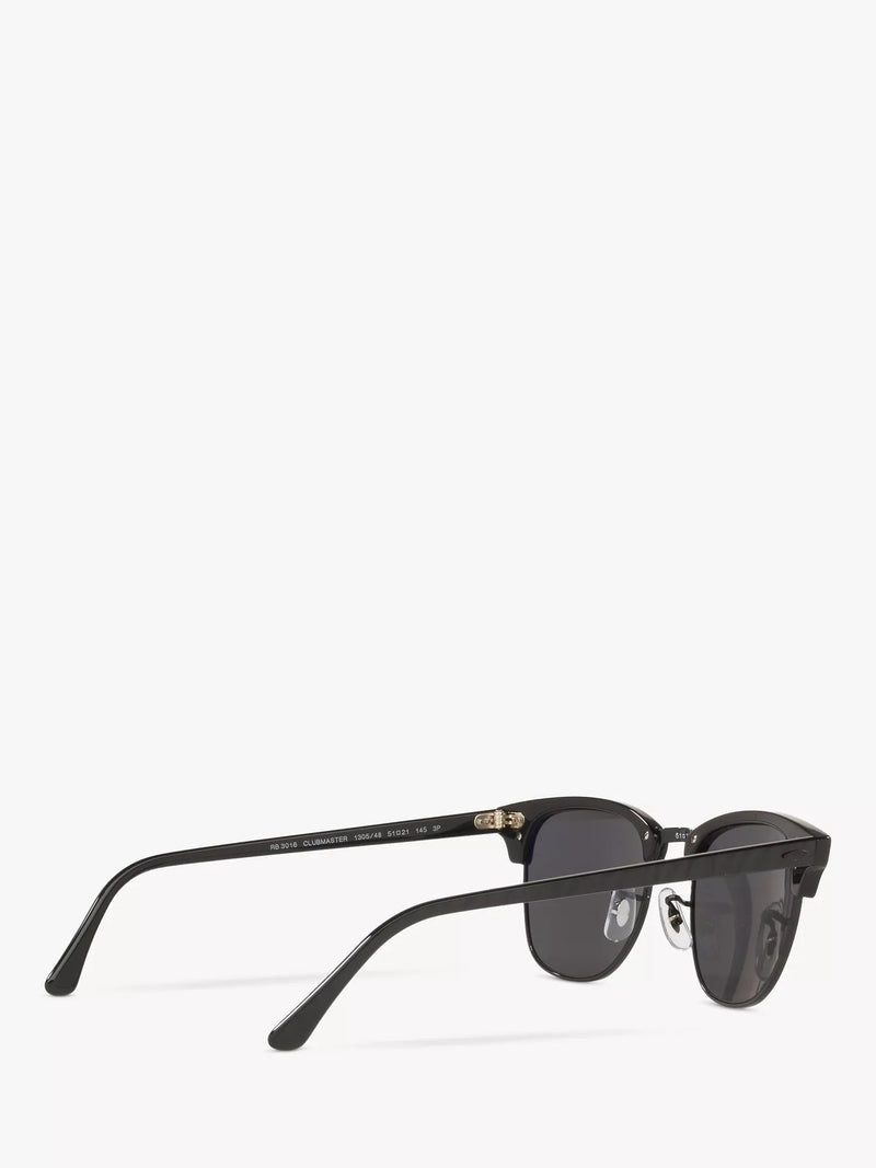Ray-Ban Clubmaster polarised sunglasses black grey - British product