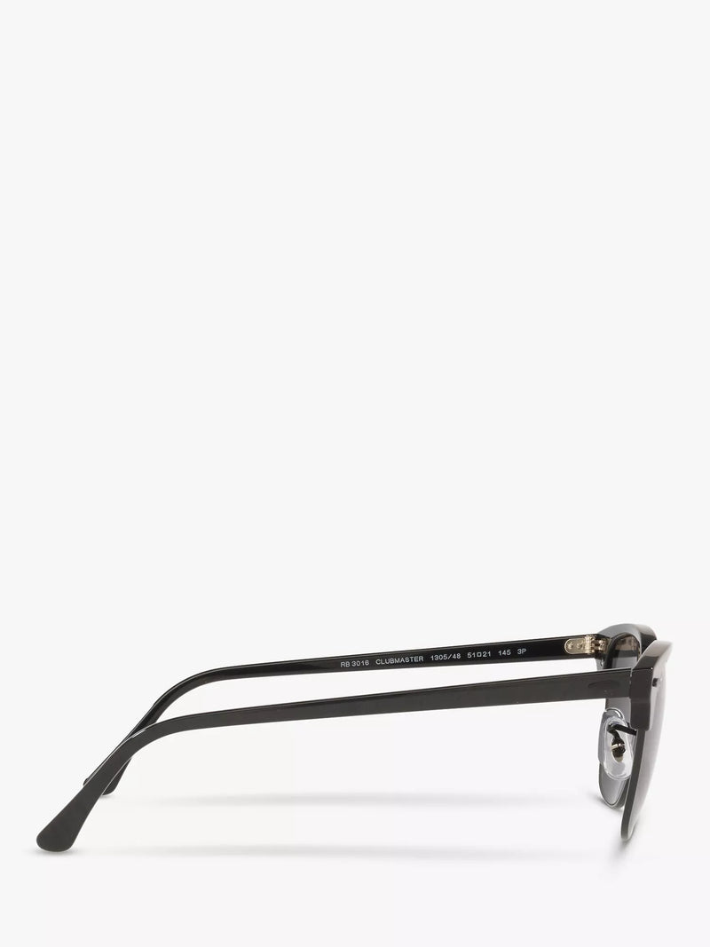 Ray-Ban Clubmaster polarised sunglasses black grey - British product