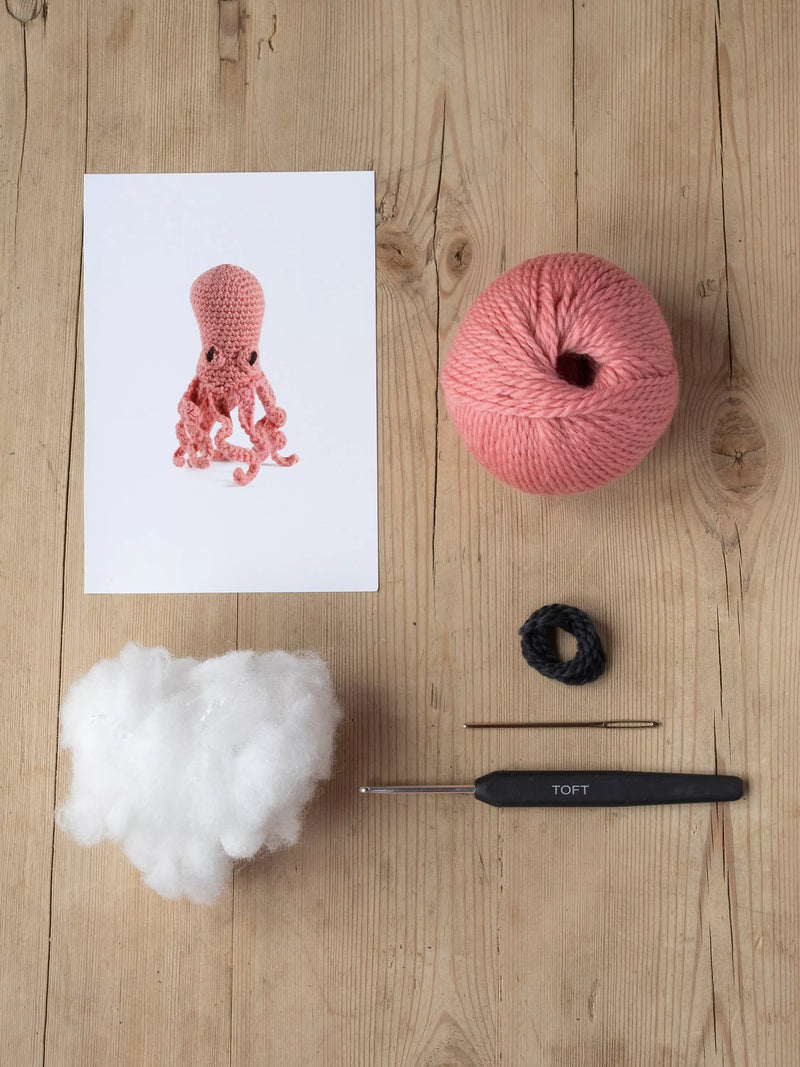 TOFT Mini Orla Octopus crochet kit (British brand)