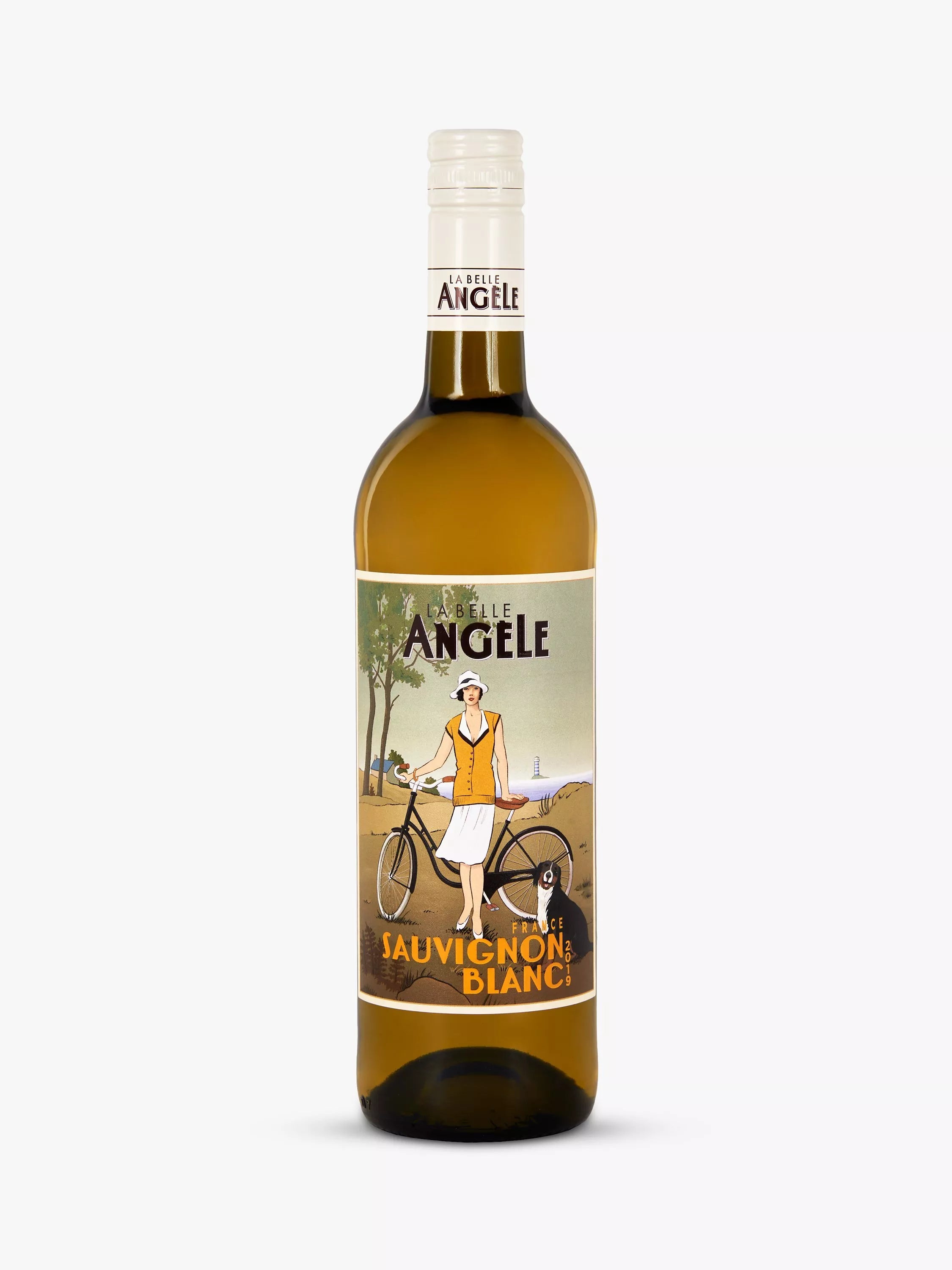 La Belle Angèle Sauvignon Blanc white wine 75cl, UK version
