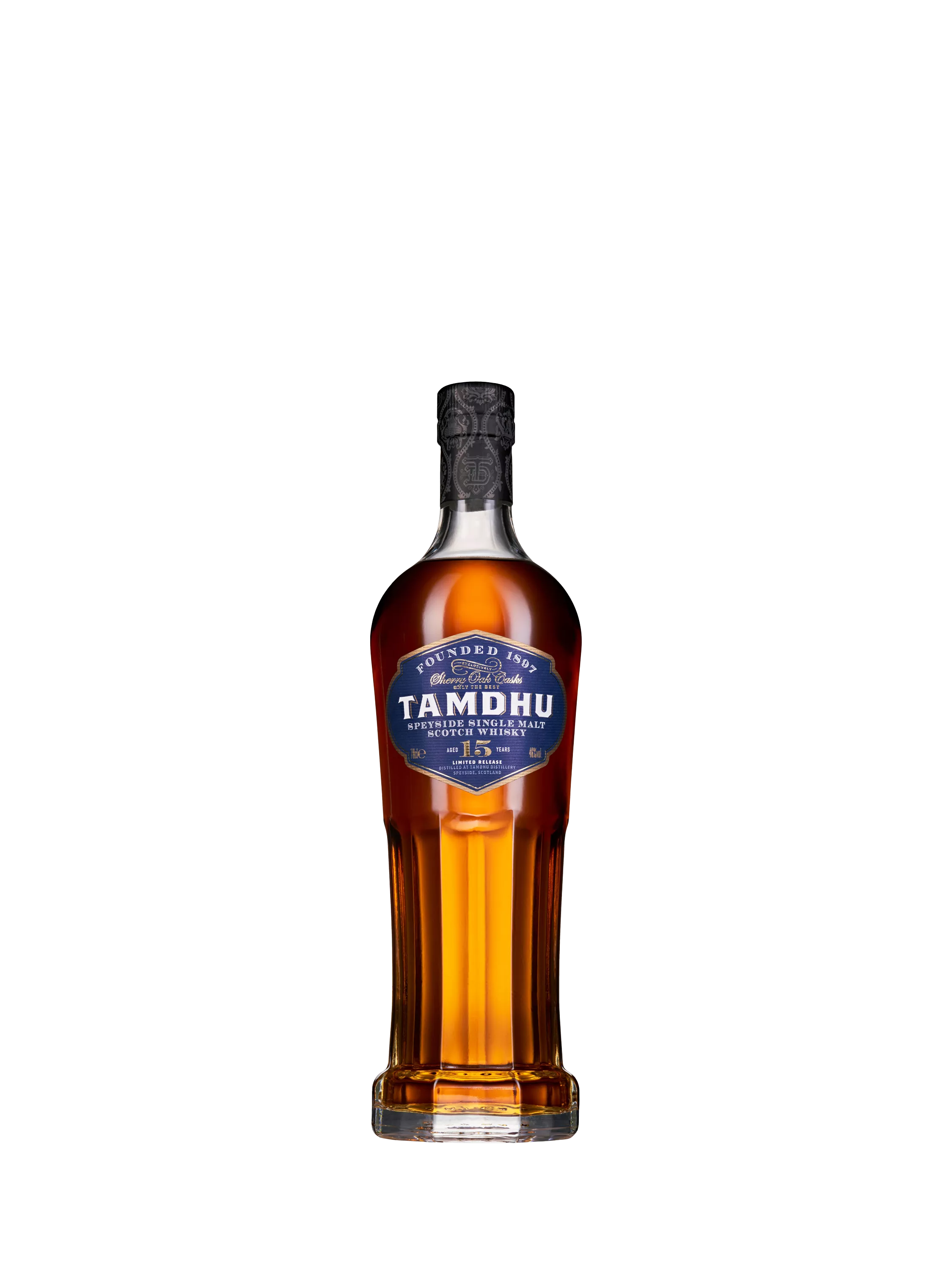 Tamdhu 15 year old single malt whisky 70cl - British product