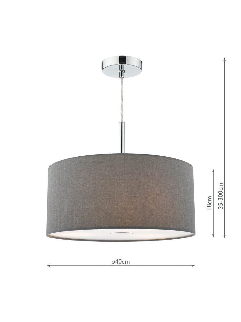 Där Ronda medium pendant ceiling light, UK version