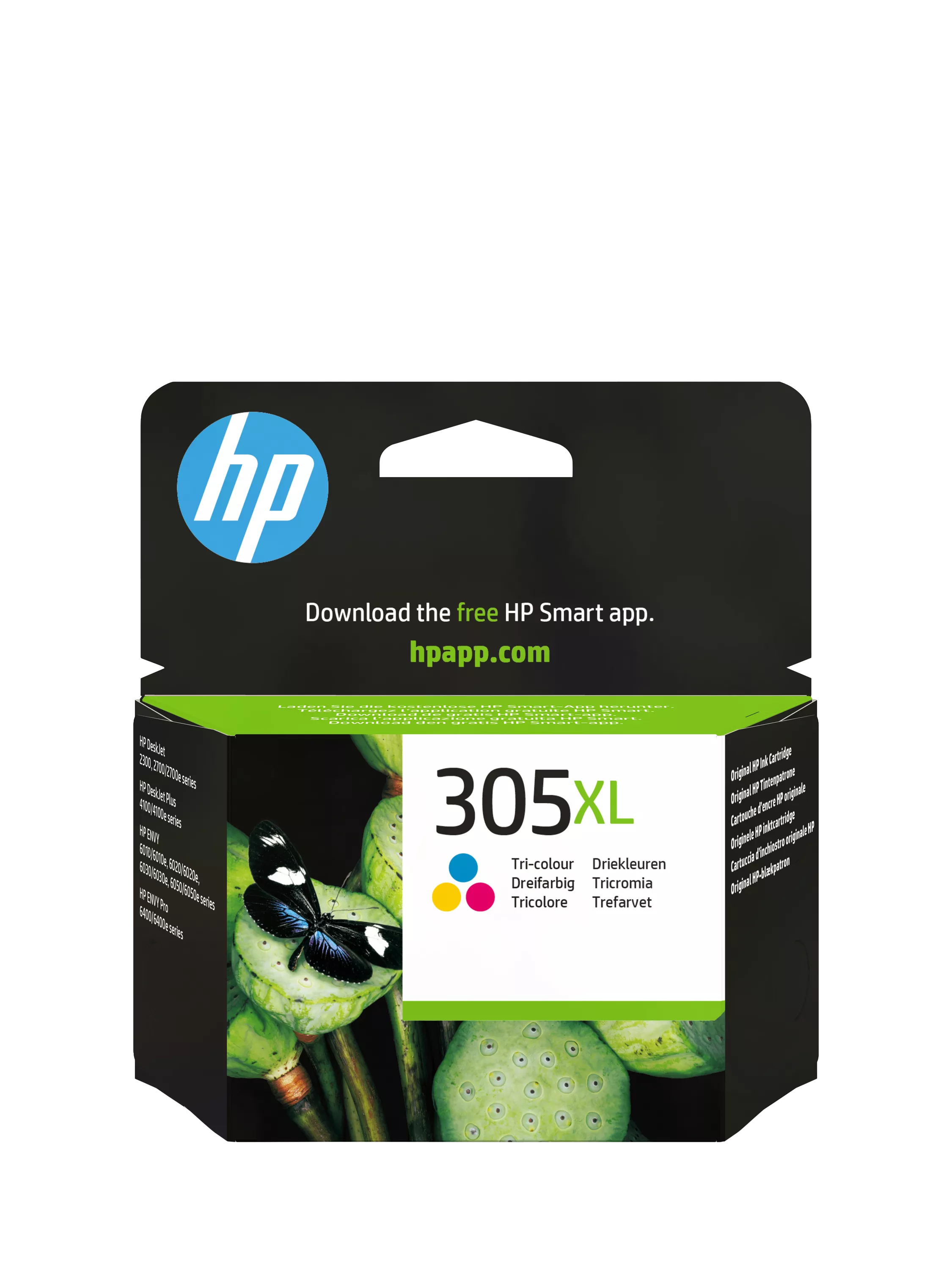 HP 305XL Tri-Colour ink cartridge, UK version