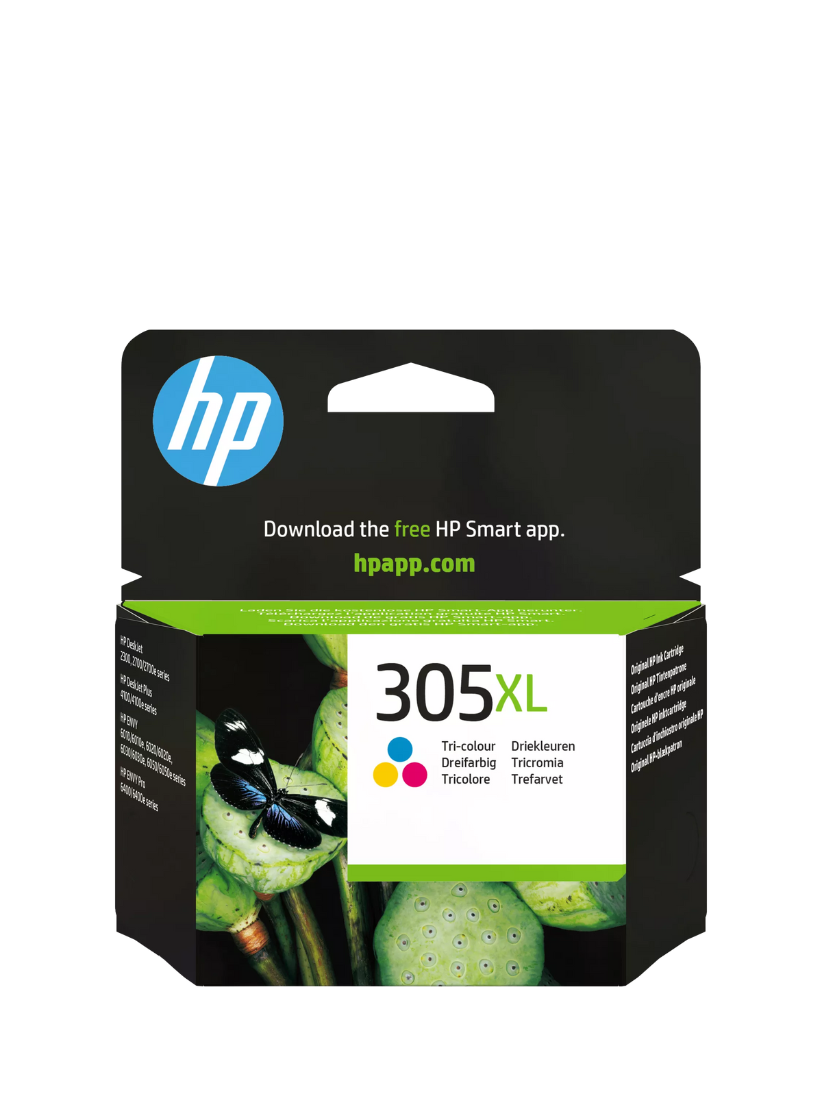 HP 305XL Tri-Colour ink cartridge, UK version