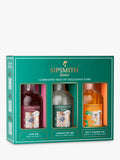 Sipsmith Mini Gin Trio with London Dry, Zesty Orange and Lemon Drizzle 3x 5cl (British brand)