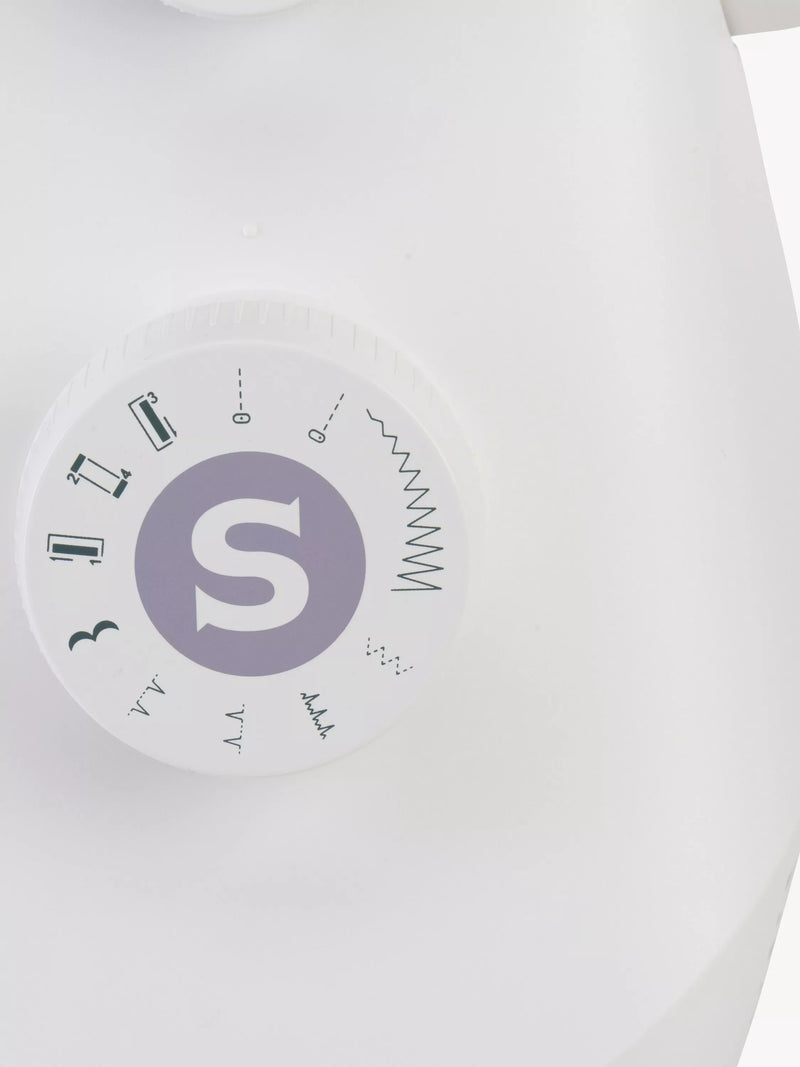 Singer M2405 white sewing machine - British product