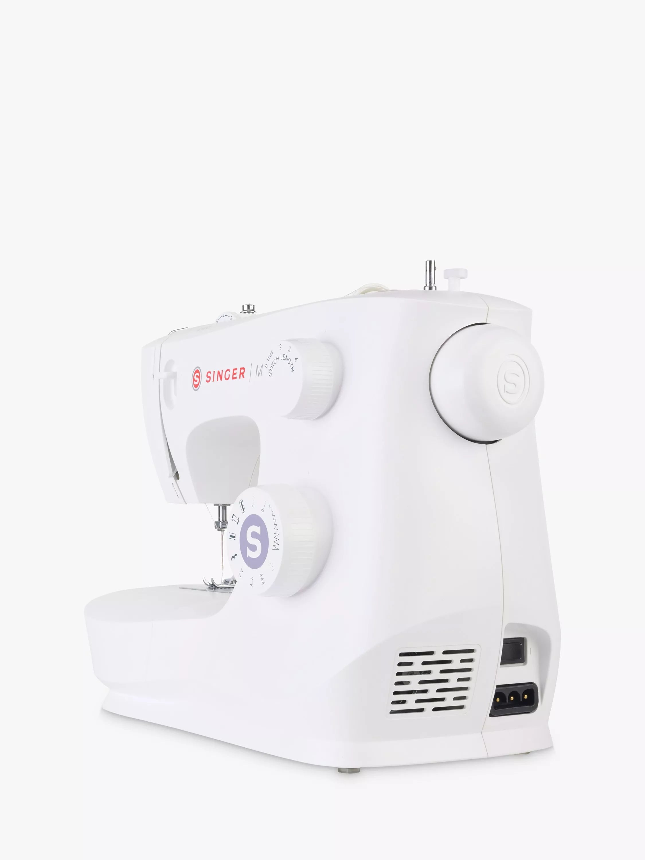 Singer M2405 white sewing machine - British product