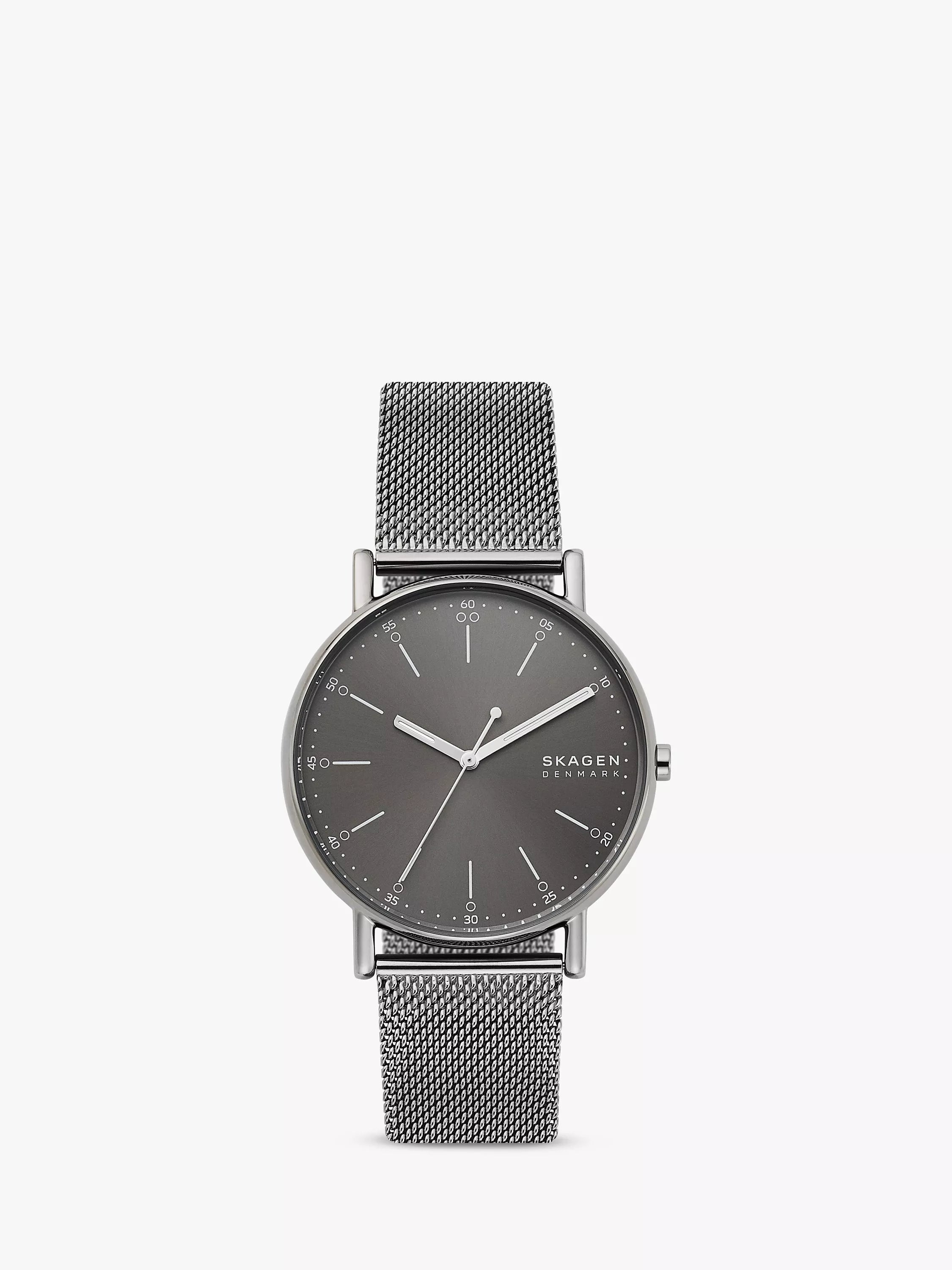 Skagen Men's Signatur watch with mesh bracelet, imported from the UK