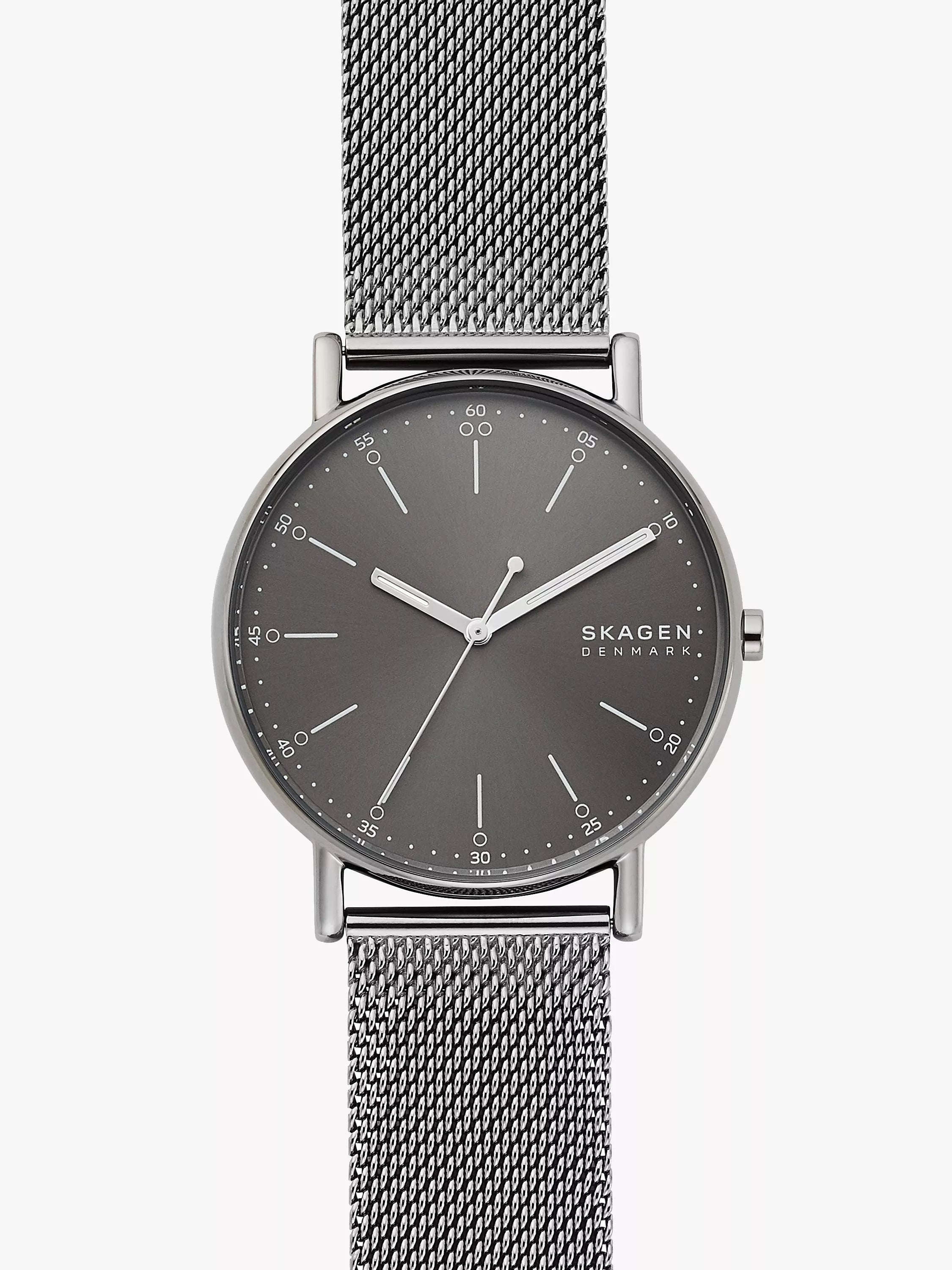 Skagen Men's Signatur watch with mesh bracelet, imported from the UK