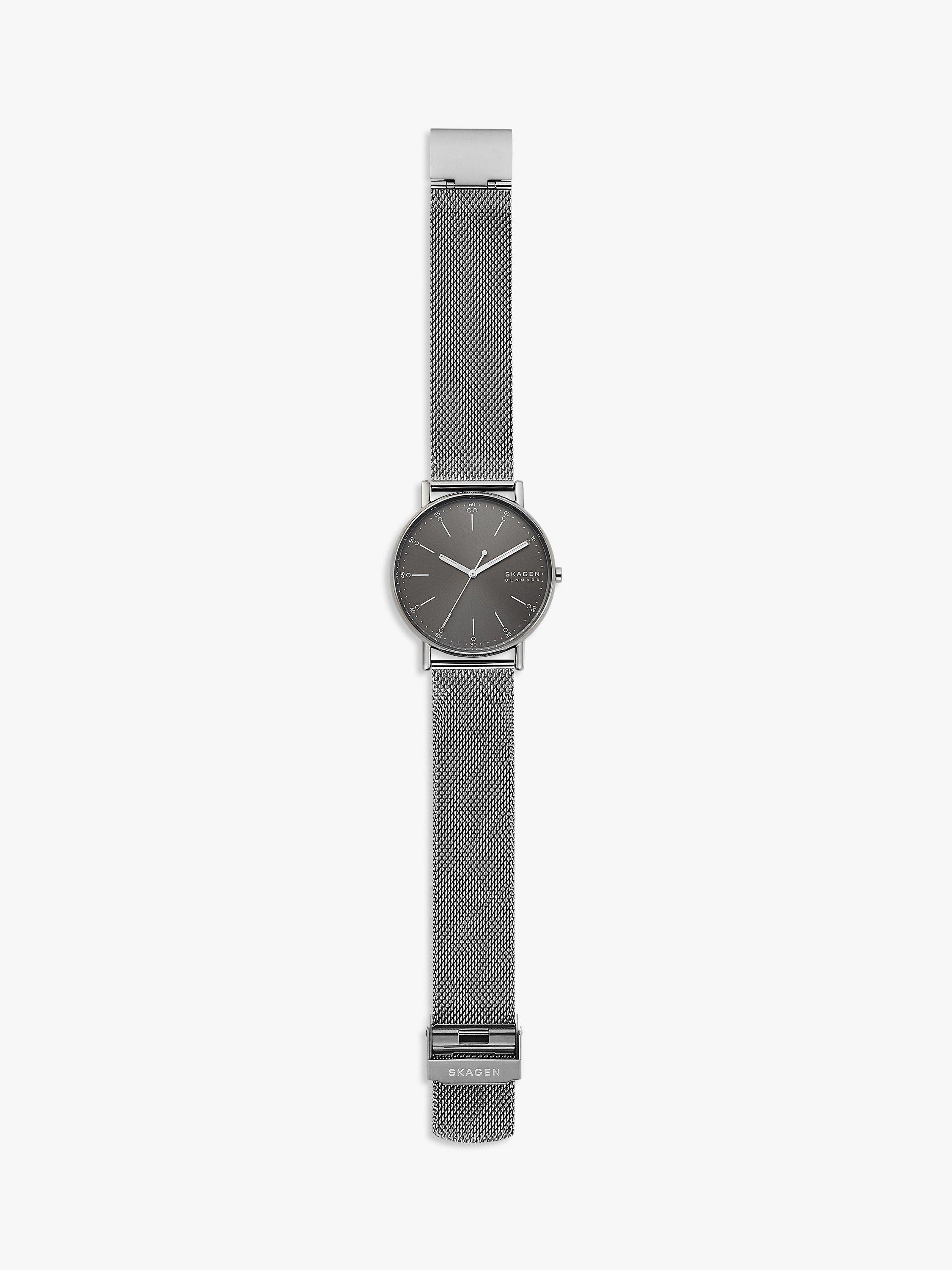 Skagen Men's Signatur watch with mesh bracelet, imported from the UK