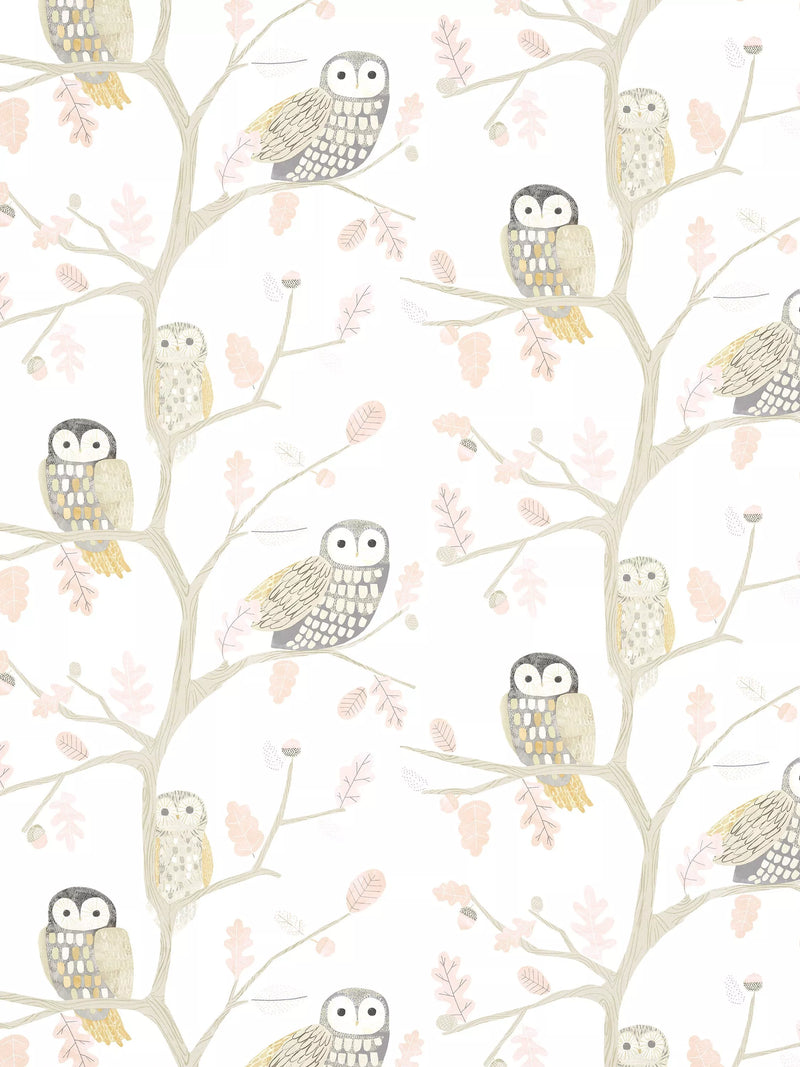 Harlequin Little Owls wallpaper, UK version