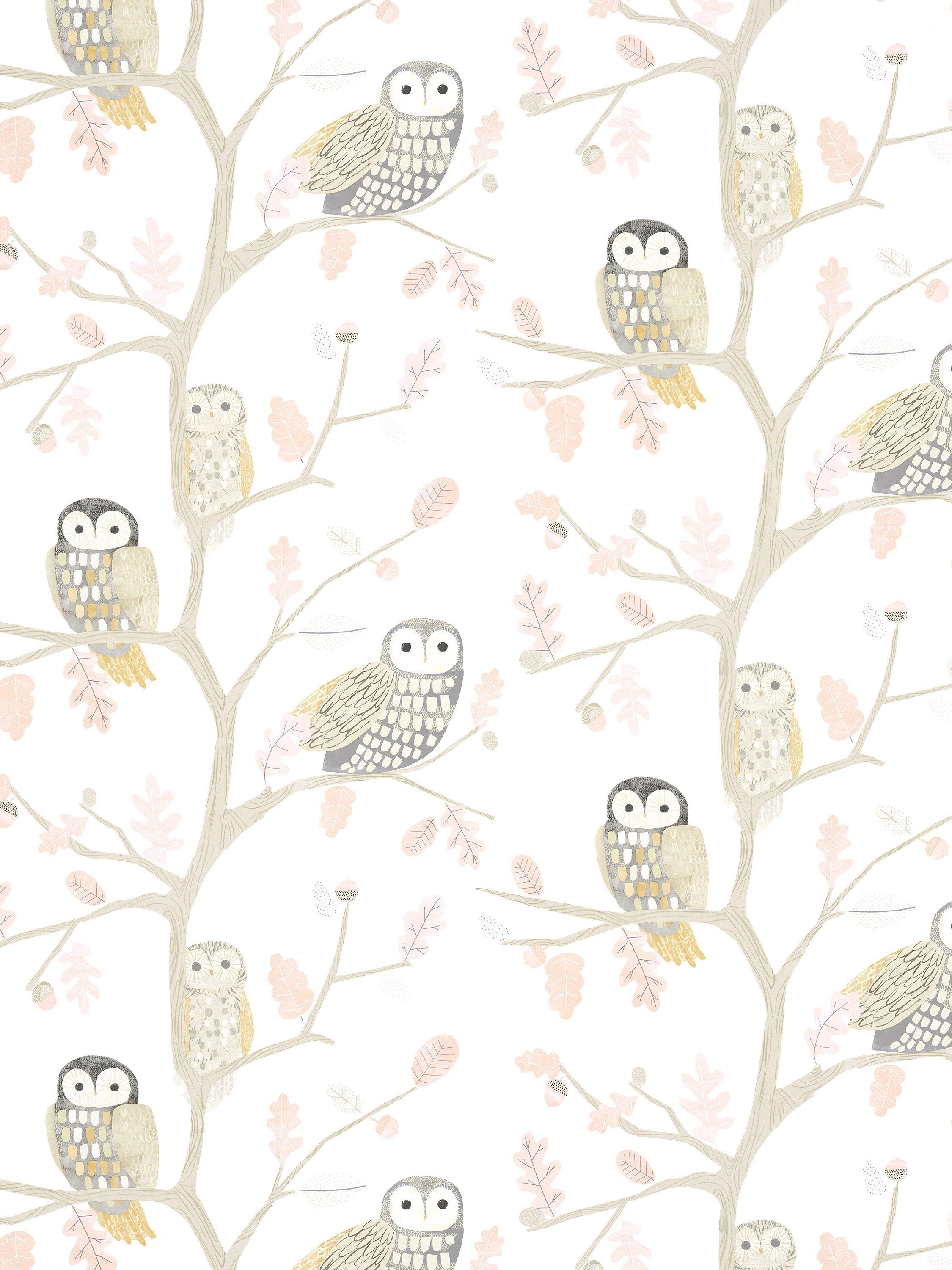 Harlequin Little Owls wallpaper, UK version