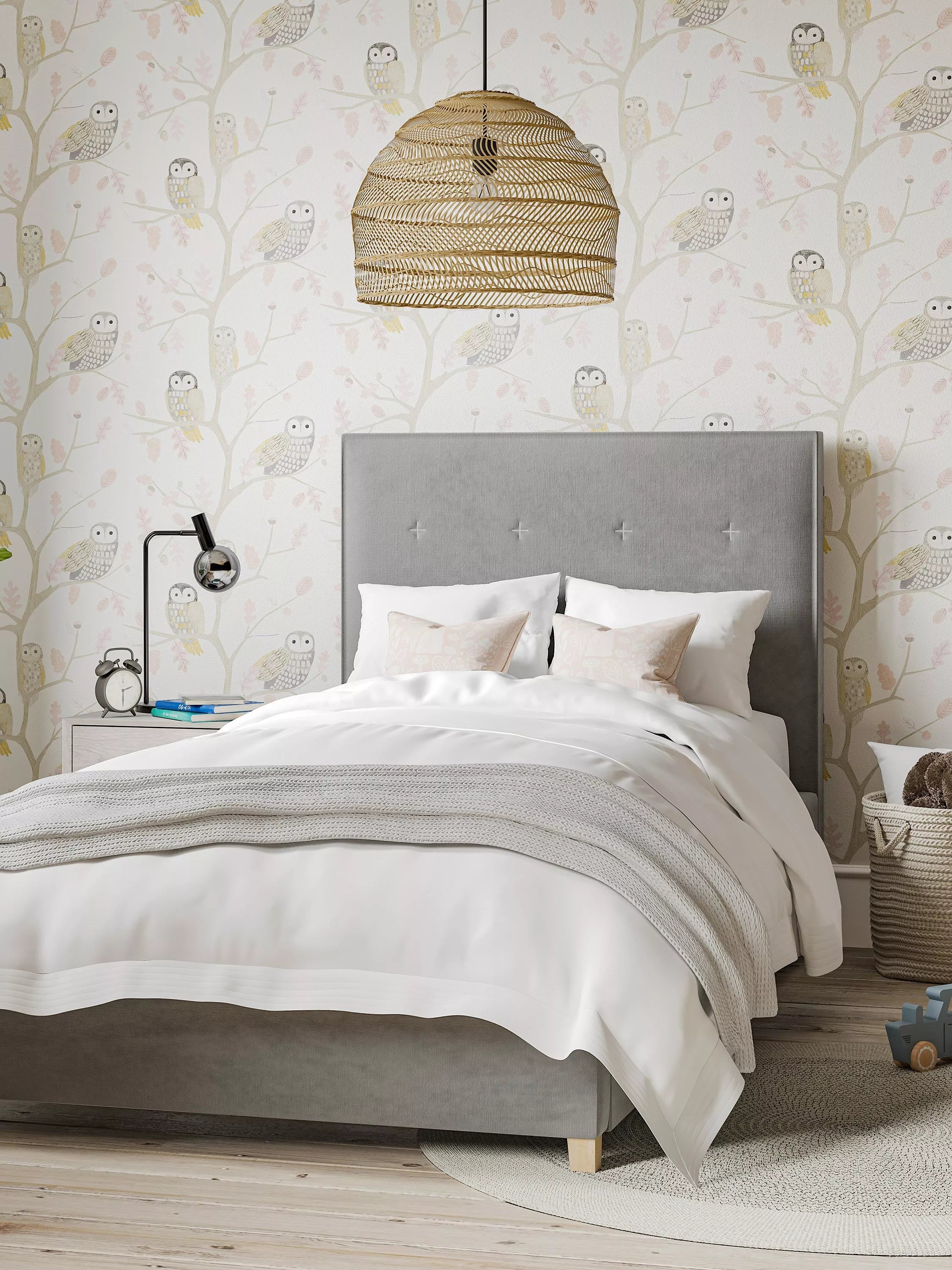 Harlequin Little Owls wallpaper, UK version