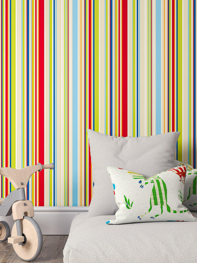 John Lewis Barcode Streifen Tapete in einer blendenden Farbpalette – Jetzt online bei McGrocer kaufen