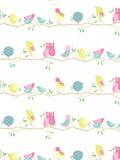 Harlequin woodland owl design wallpaper, UK version