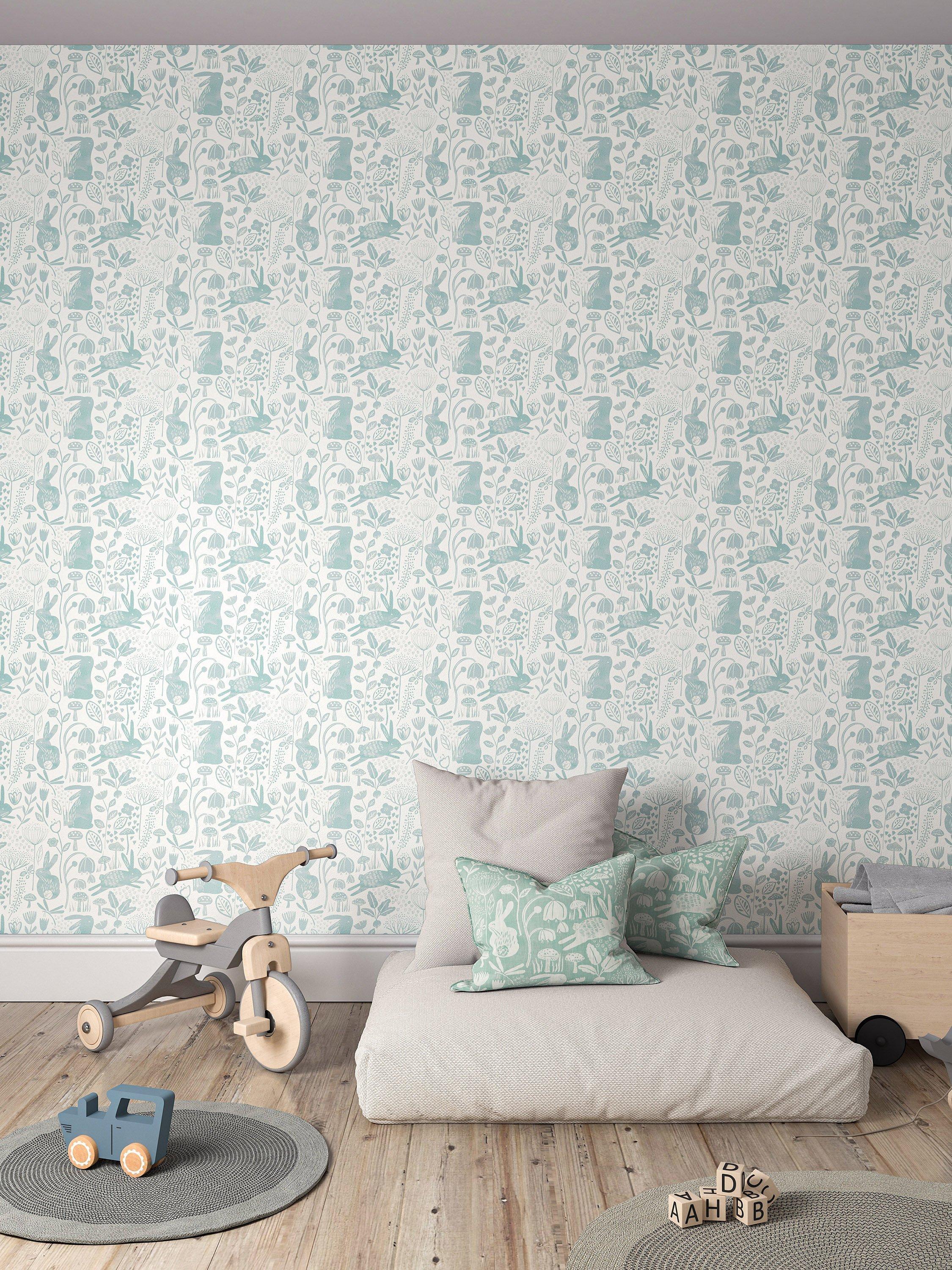 Harlequin Into The Meadow wallpaper, UK version