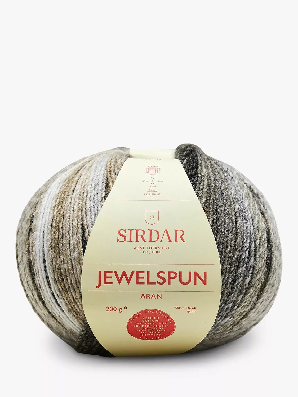 Sirdar Jewelspun Aran Knitting and Crochet Yarn 200g