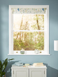 John Lewis Songbirds blackout roller blind greige (British brand)
