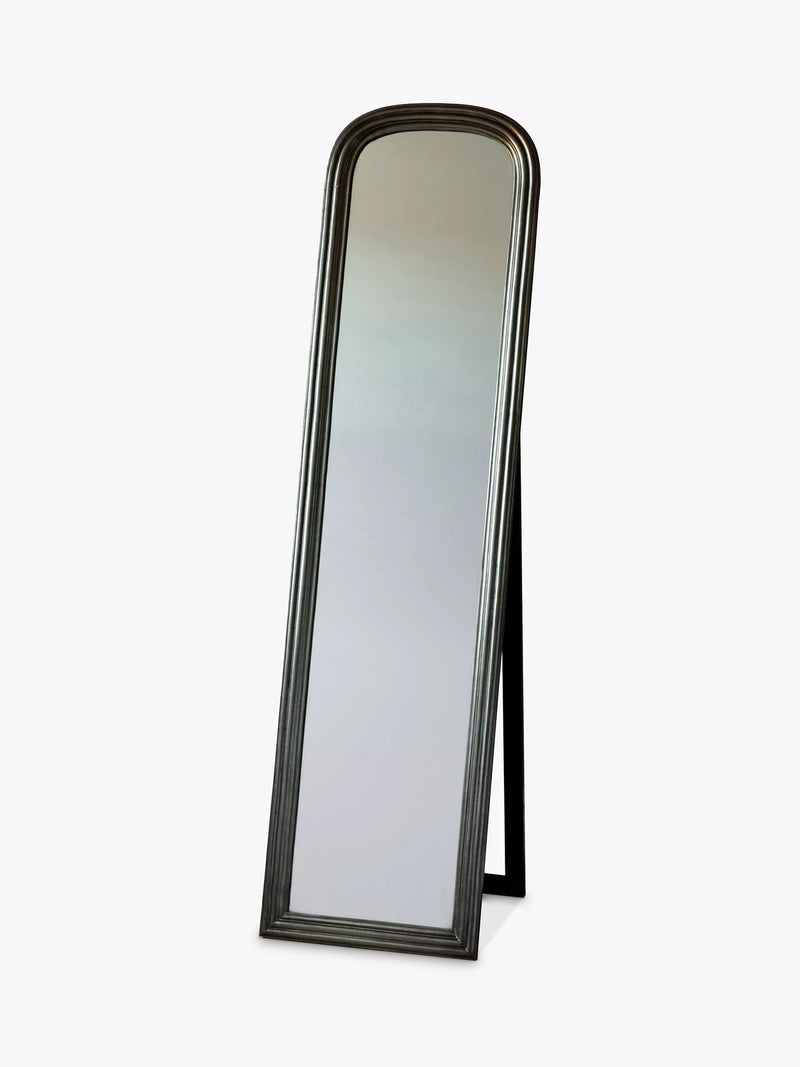 Gallery Direct cheval mirror brushed brass 160x42cm, UK version