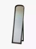 Gallery Direct cheval mirror brushed brass 160x42cm, UK version