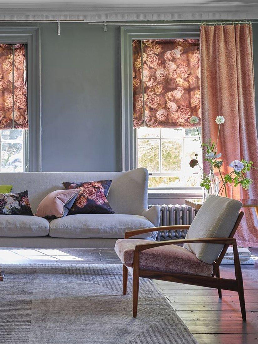 Designers Guild Vespertina fabric floral print cotton, imported from the UK