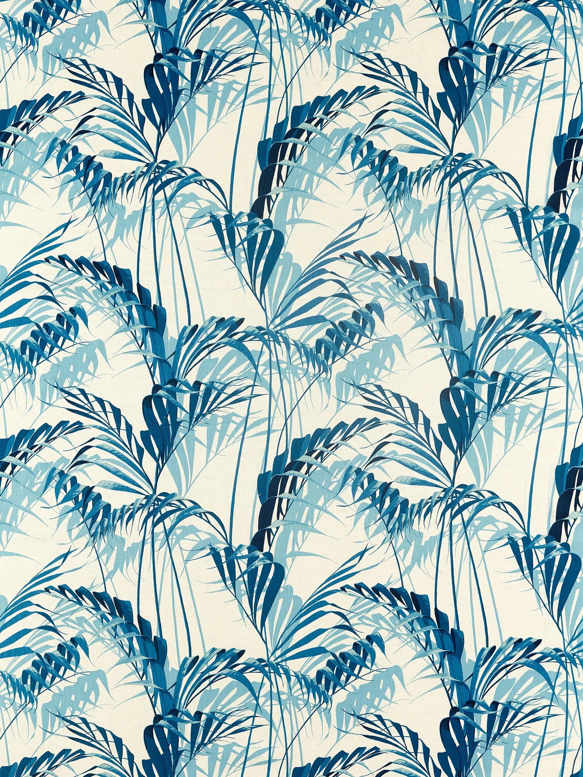 Sanderson Palm House furnishing fabric in cotton and linen, imported from the UK