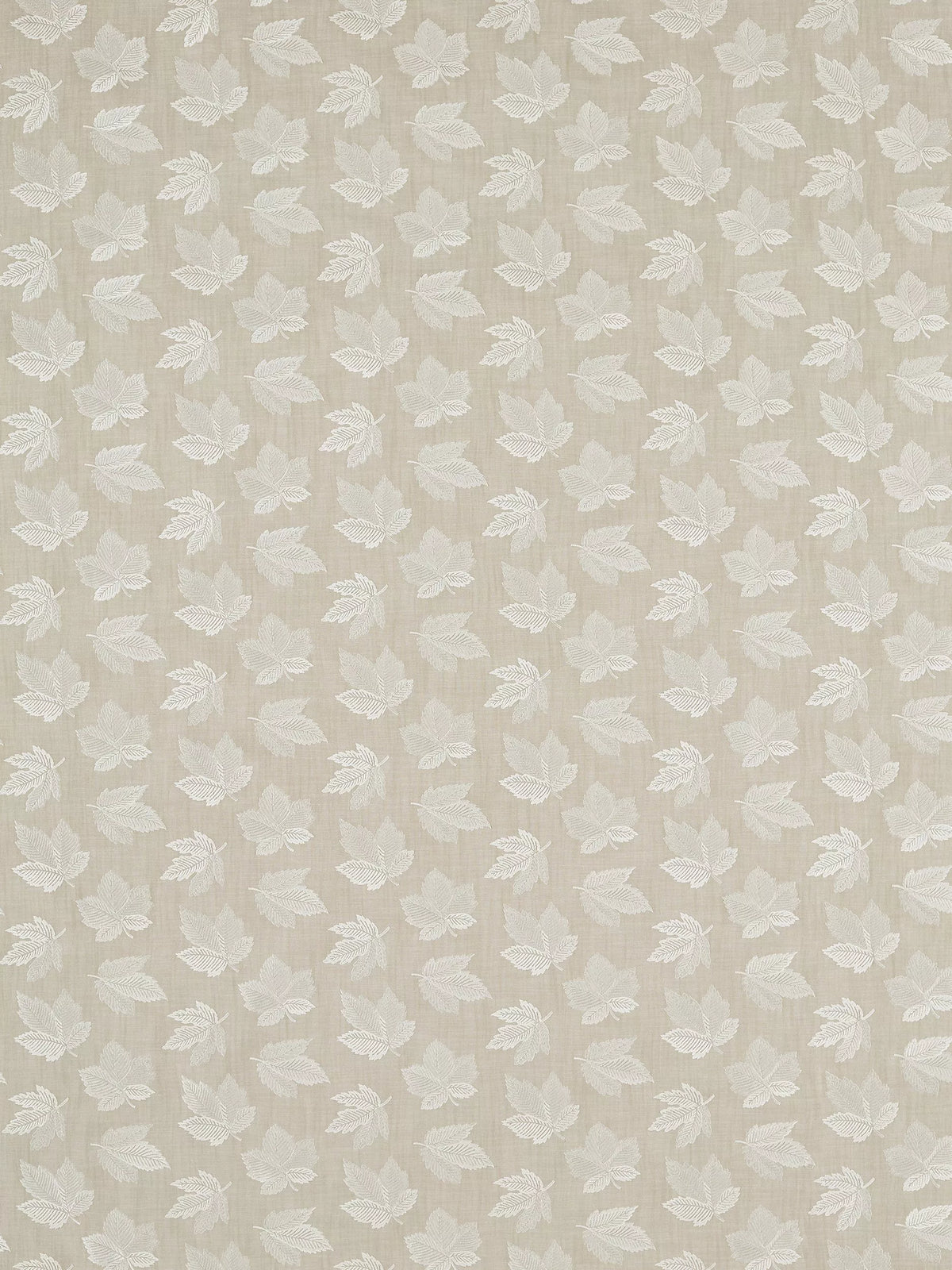 Sanderson Flannery maple leaves fabric - British product