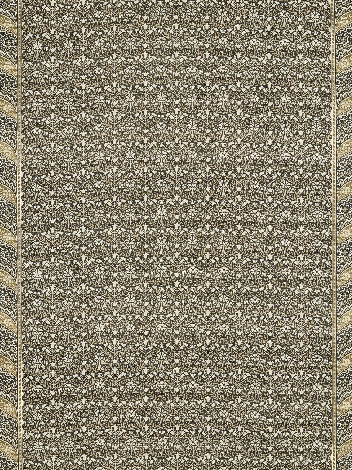 Morris & Co. Bellflowers linen furnishing fabric 140cm (British brand)
