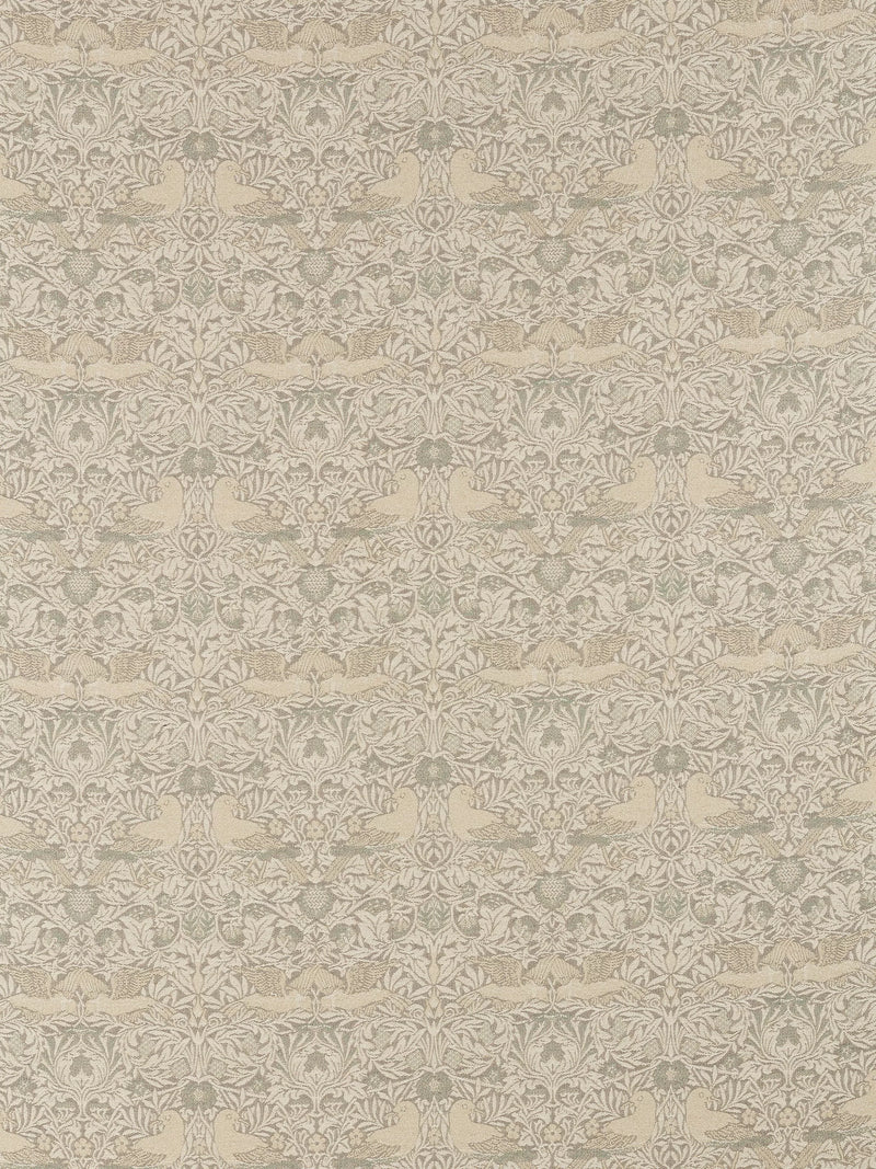 Morris & Co. furnishing fabric Bird Weave Mineral (British brand)