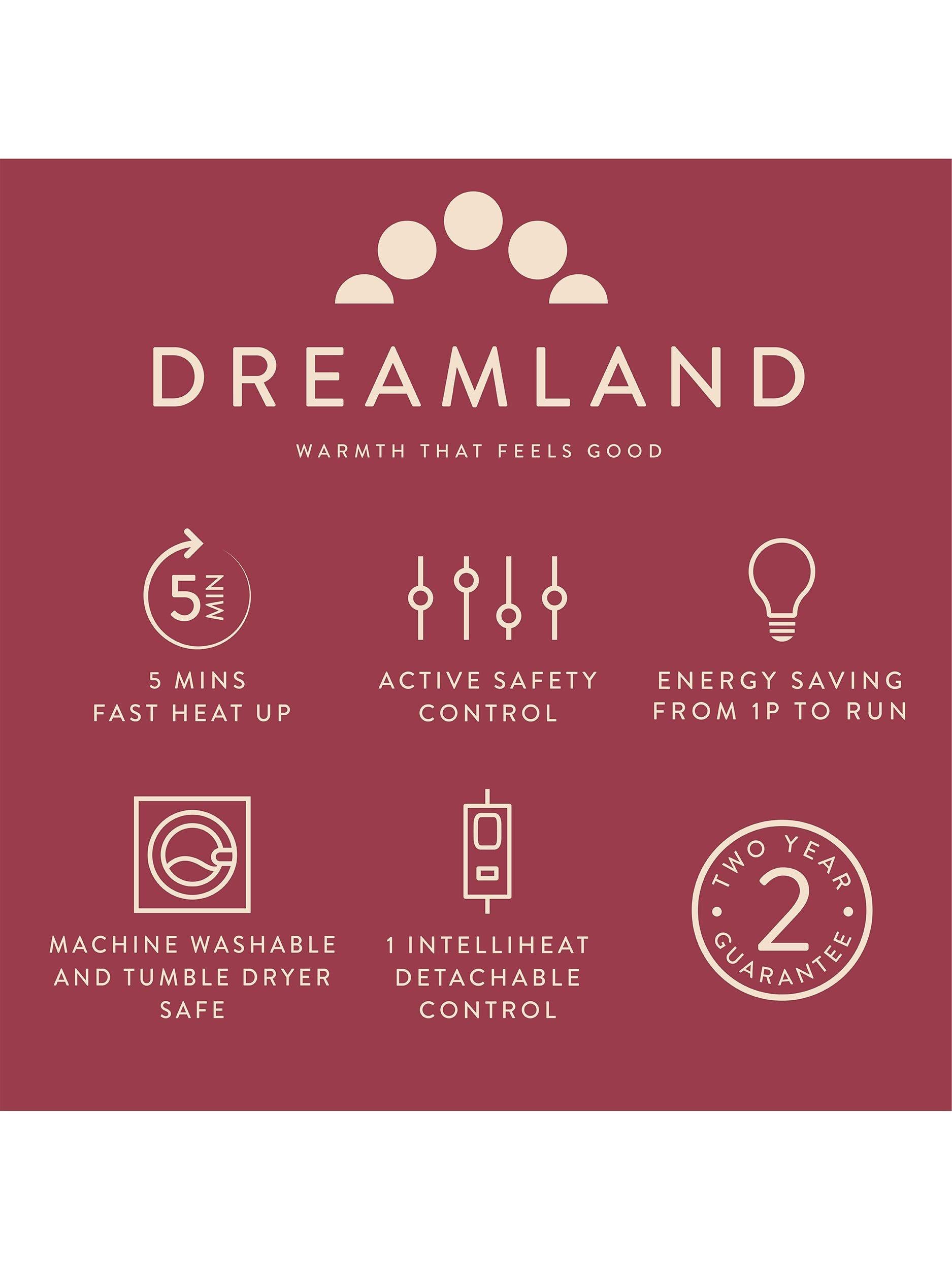 Dreamland Heated Throw 120x160cm - British product