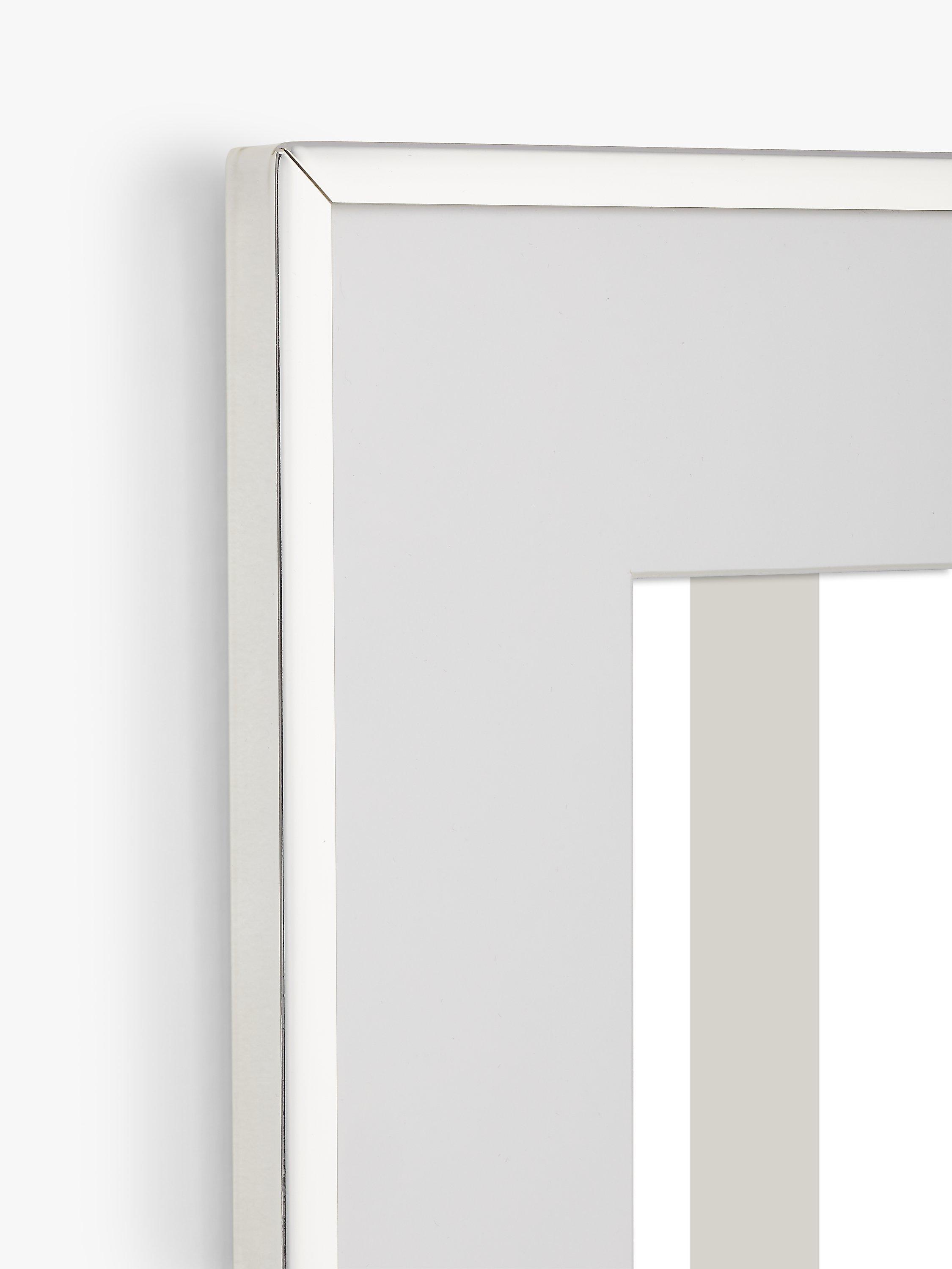 John Lewis silver-plated poster frame with mount, UK version