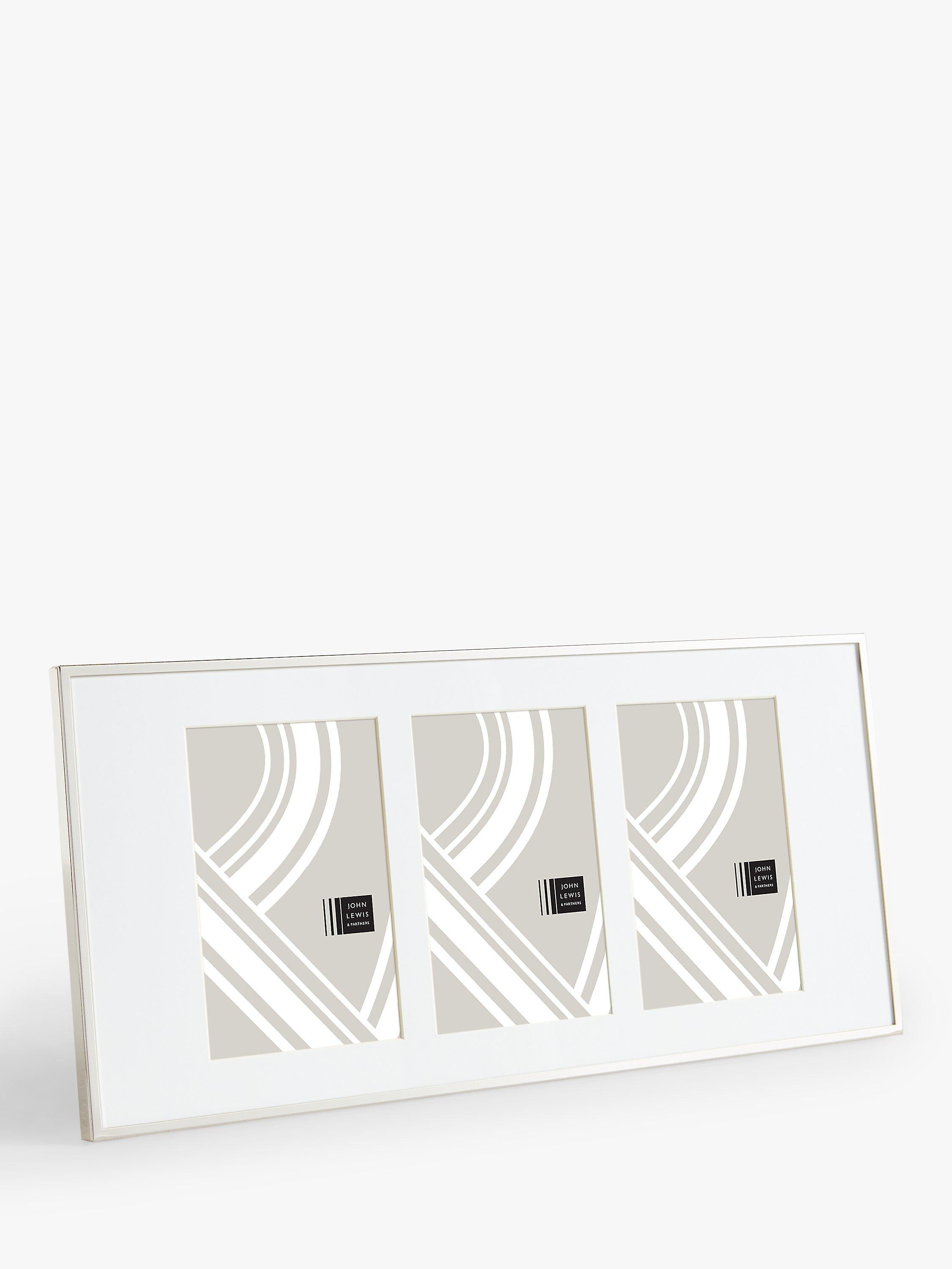 John Lewis Daya silver plated photo frame 4 x 6 (10 x 15cm) - British product